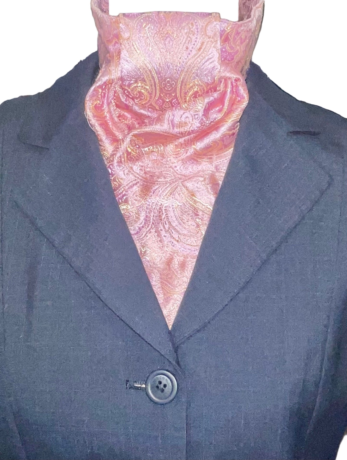Pink Stock Tie