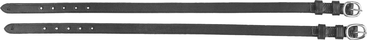 Camelot Black Leather Spur Strap