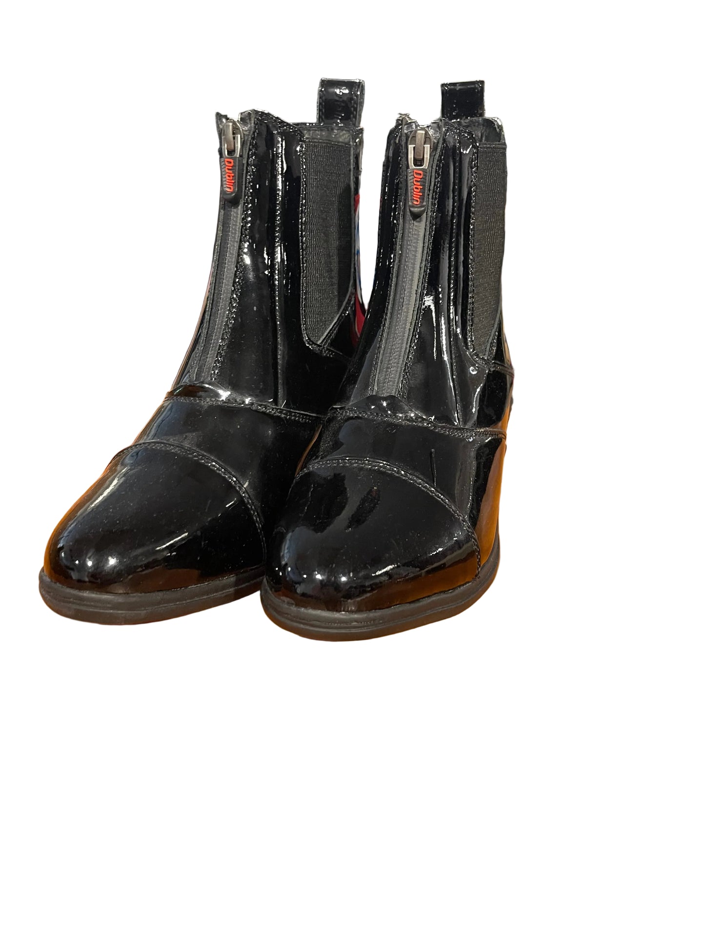 Dublin Patent Leather Boots Ladies 8.5