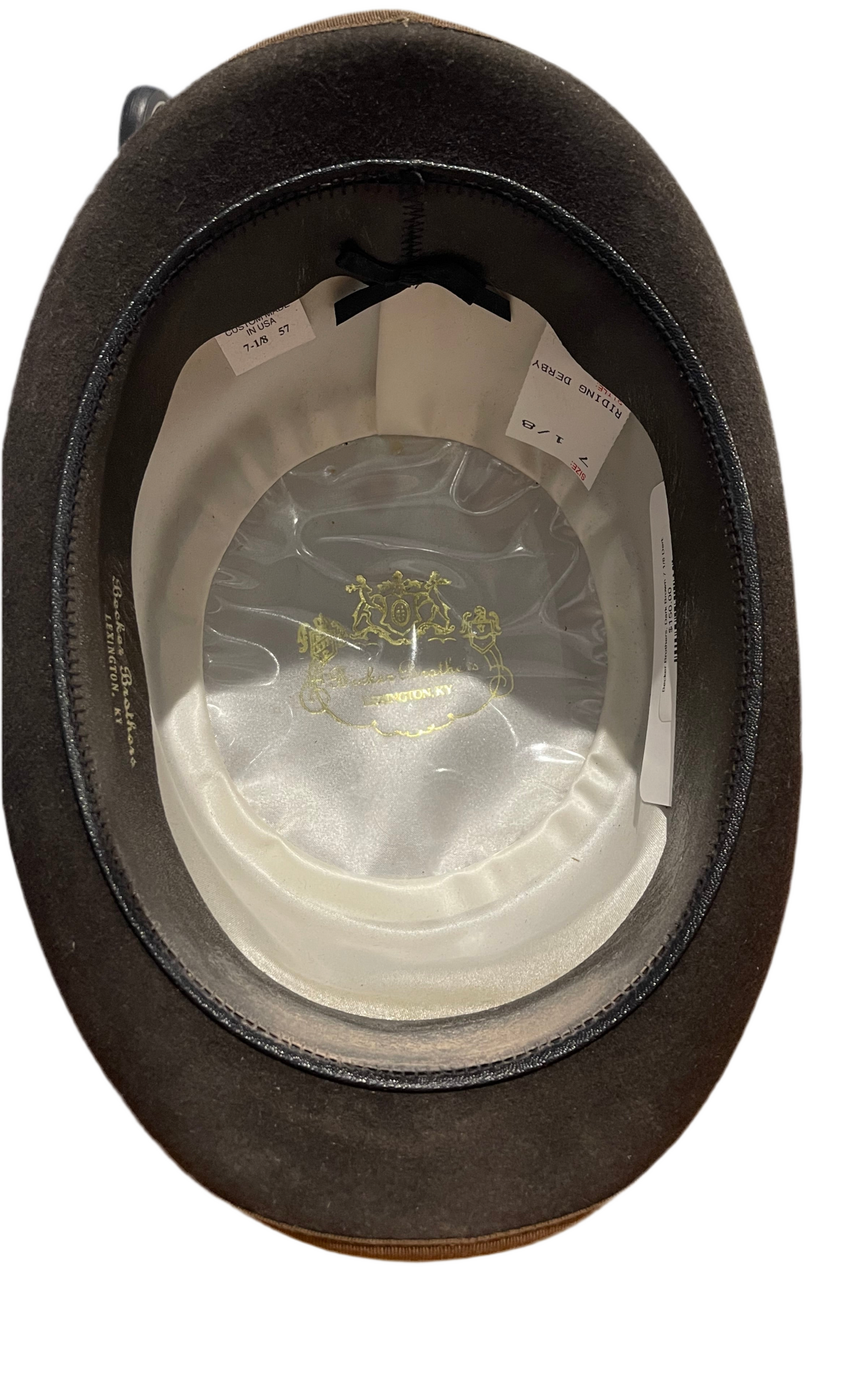 Becker Brothers, Dark Brown 7 1/8 Derby