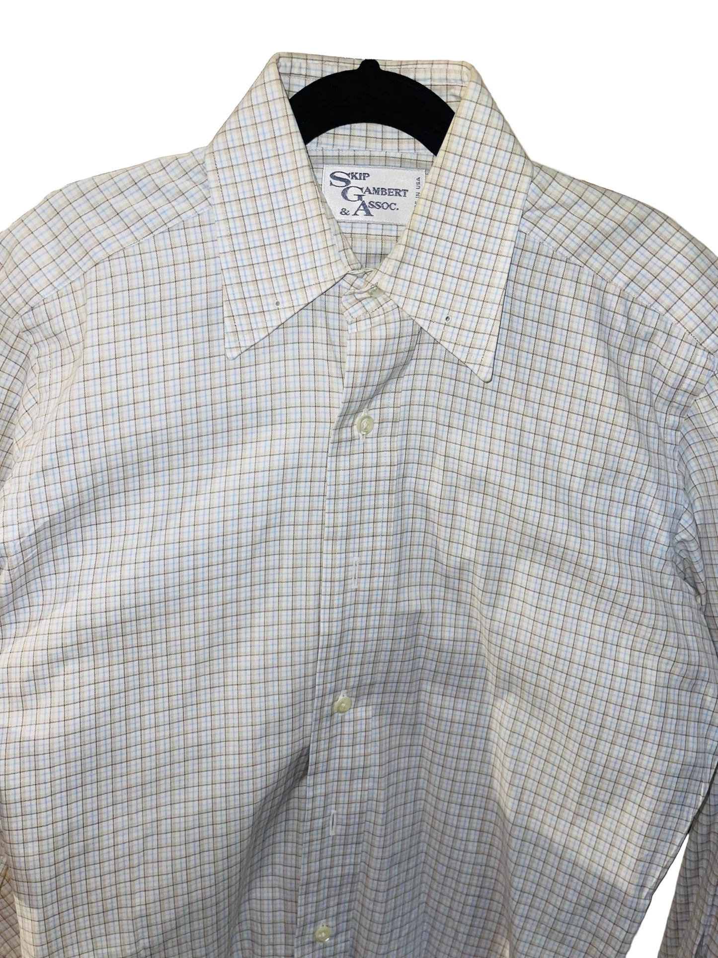 SGA, Taupe Check Shirt