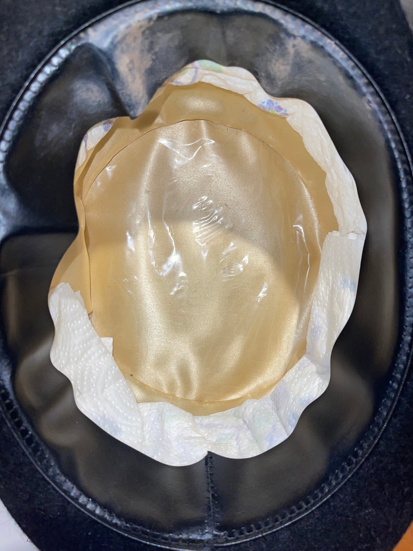 Black, 7 1/8 Top Hat