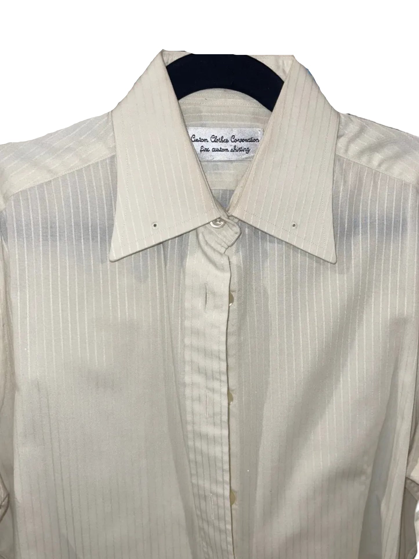 CCC, Cream Stripe Shirt