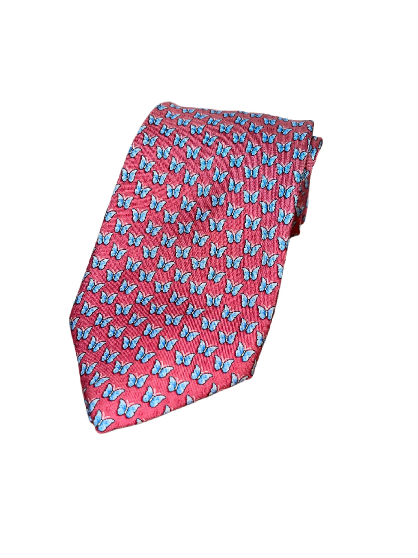 Pink Butterfly tie