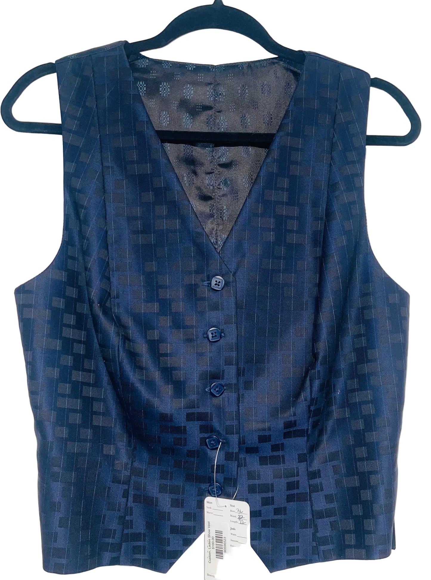 Custom, Ladies Show Vest