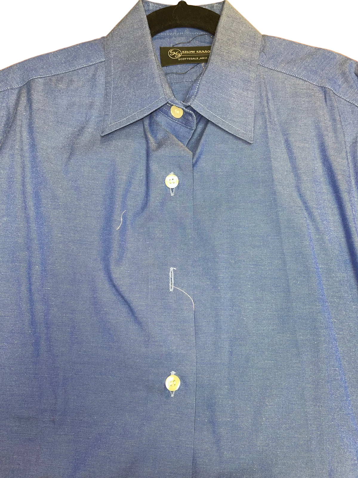 Show Season, Denim Blue Shirt