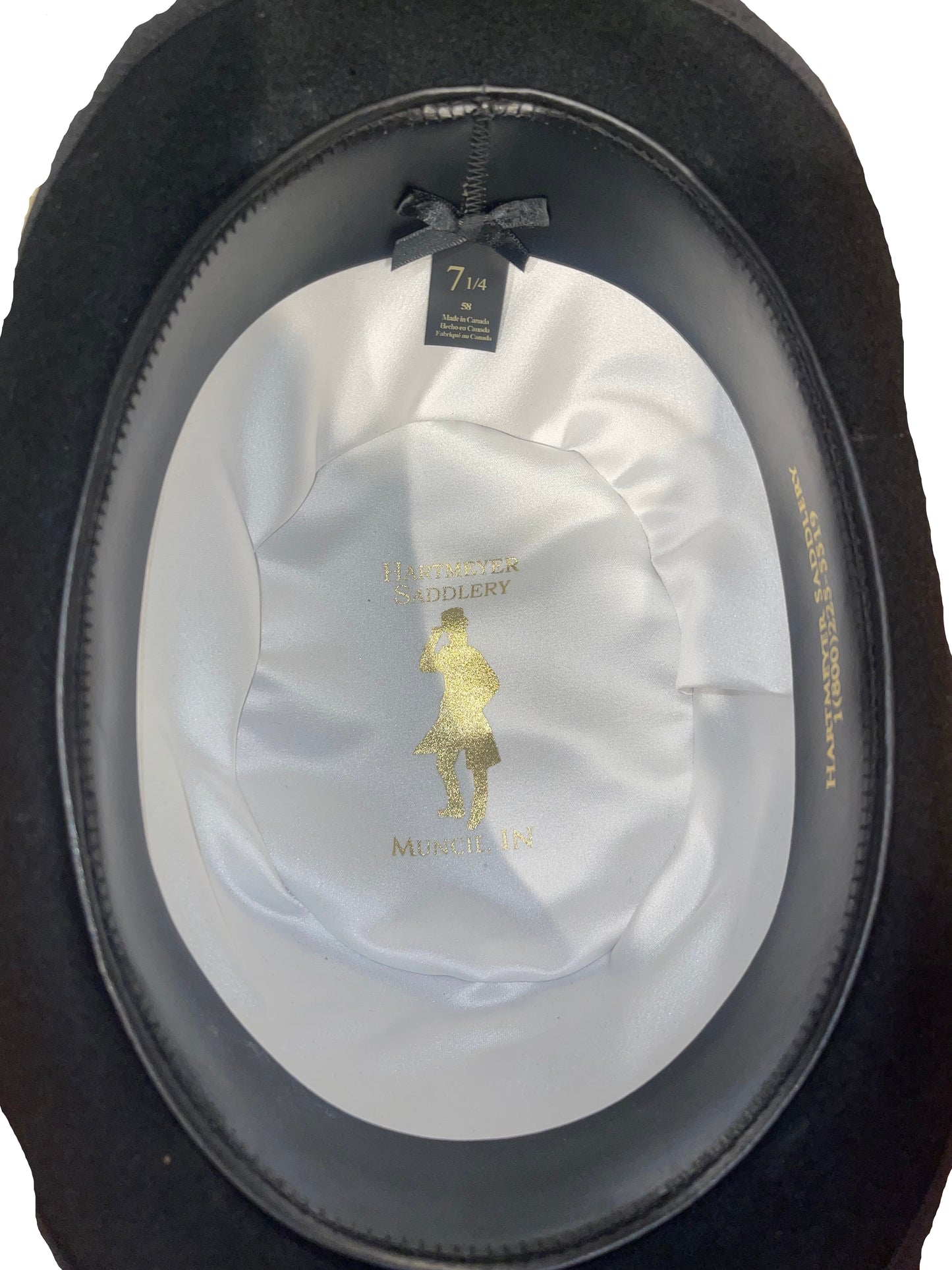 Hartmeyer, Black 7 1/4 Derby