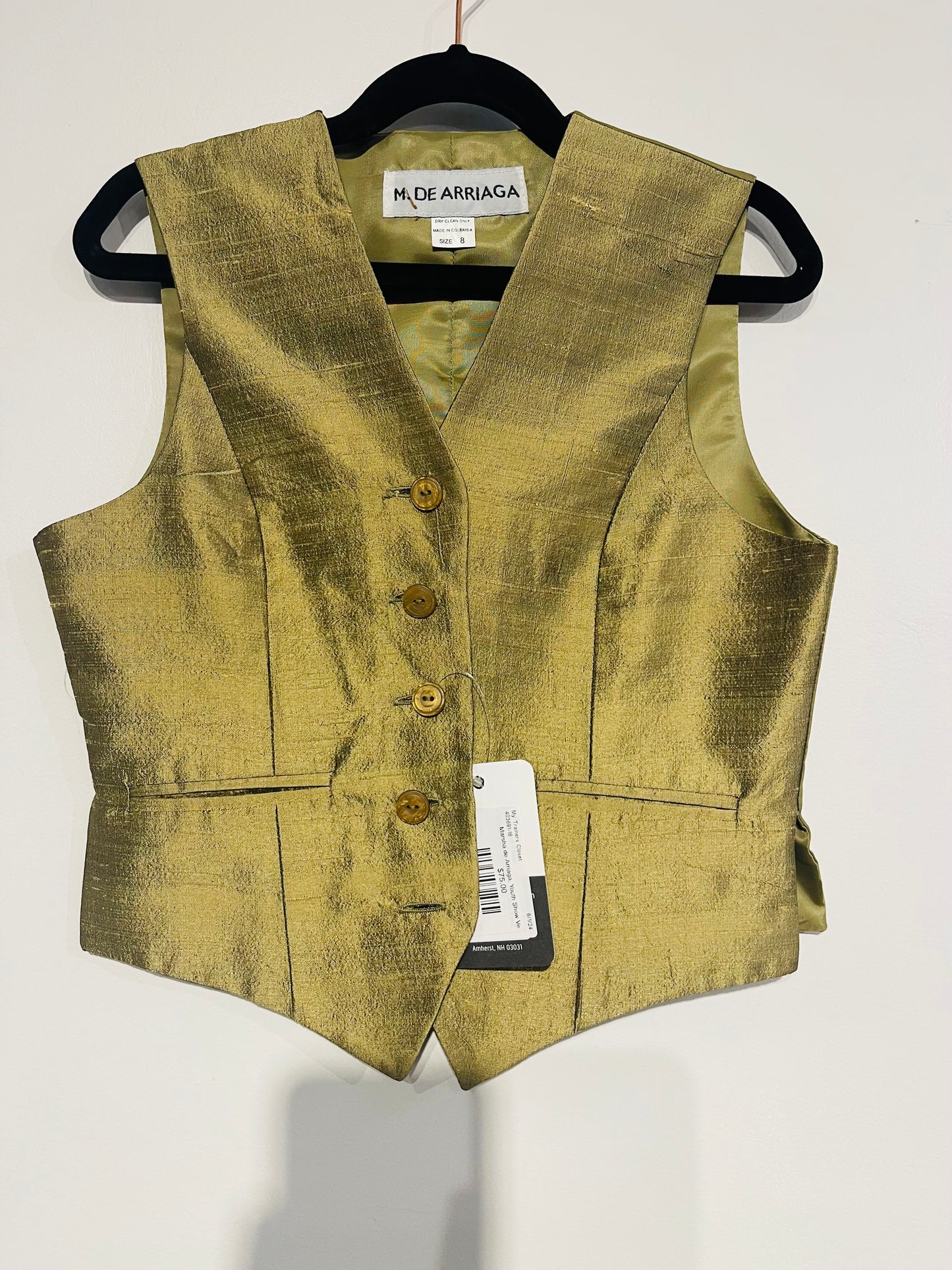 Marsha de Arriaga, Youth Show Vest