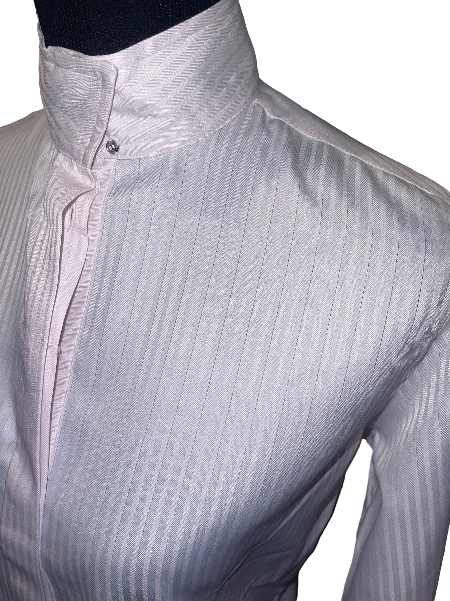 Tailored Sportsman, Pink Striped Ladies Hunt Shirt