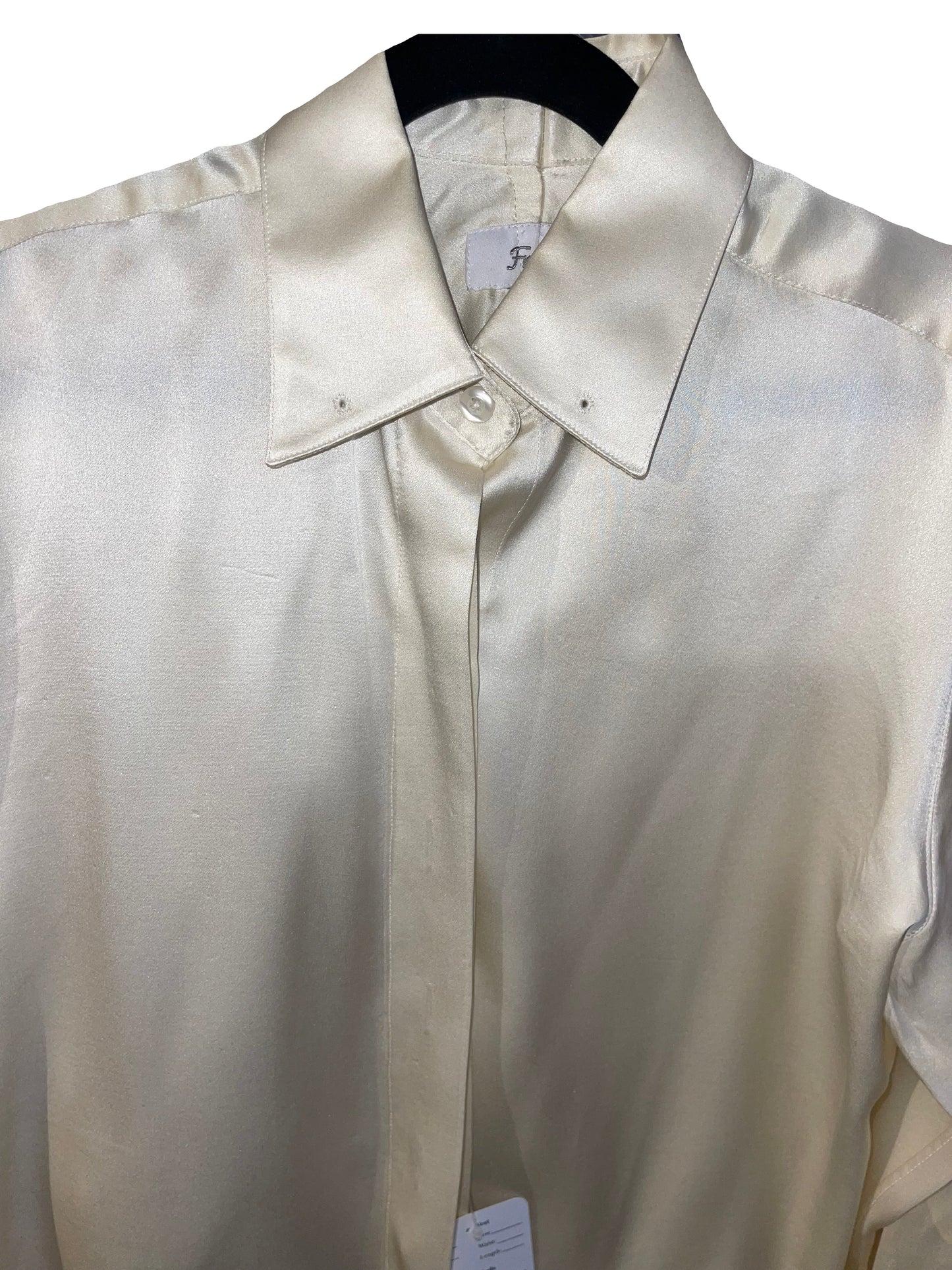 Frierson's, Cream Silk Shirt
