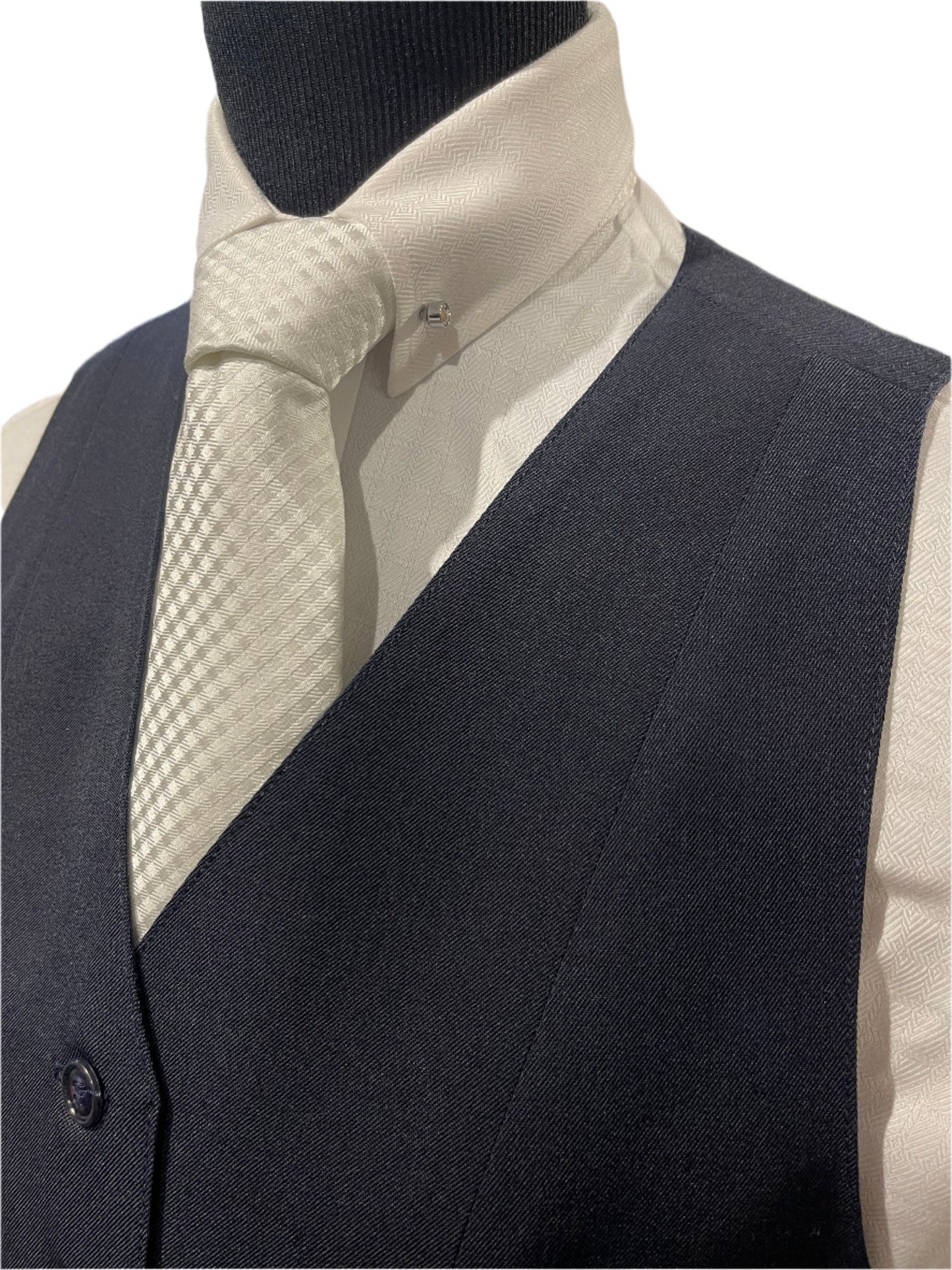 navy vest