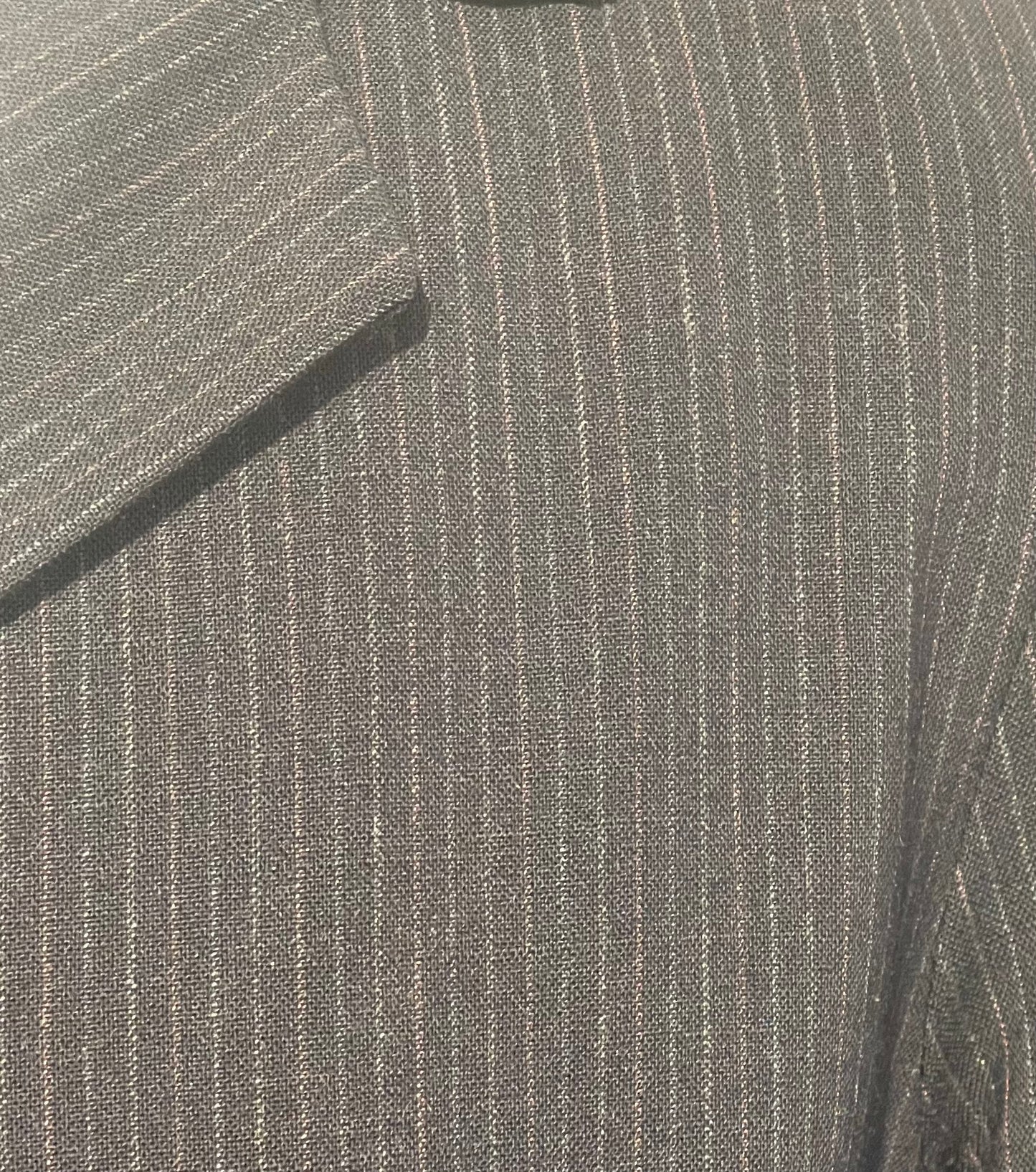 Youth, Navy Pinstripe Hunt Coat