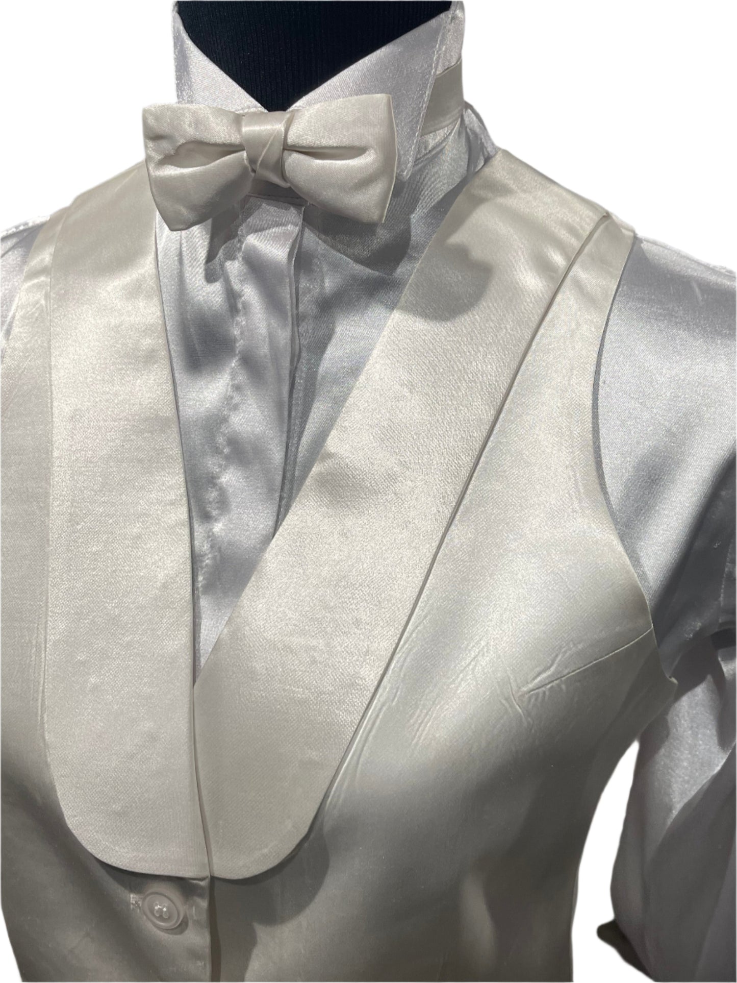 Becker Brothers Cream Silk Vest