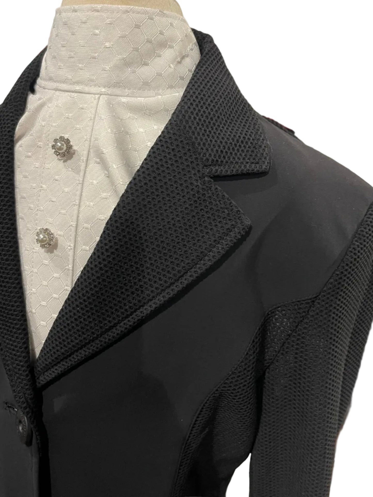Rj Classics, Black Mesh Girls 14R Hunt Coat