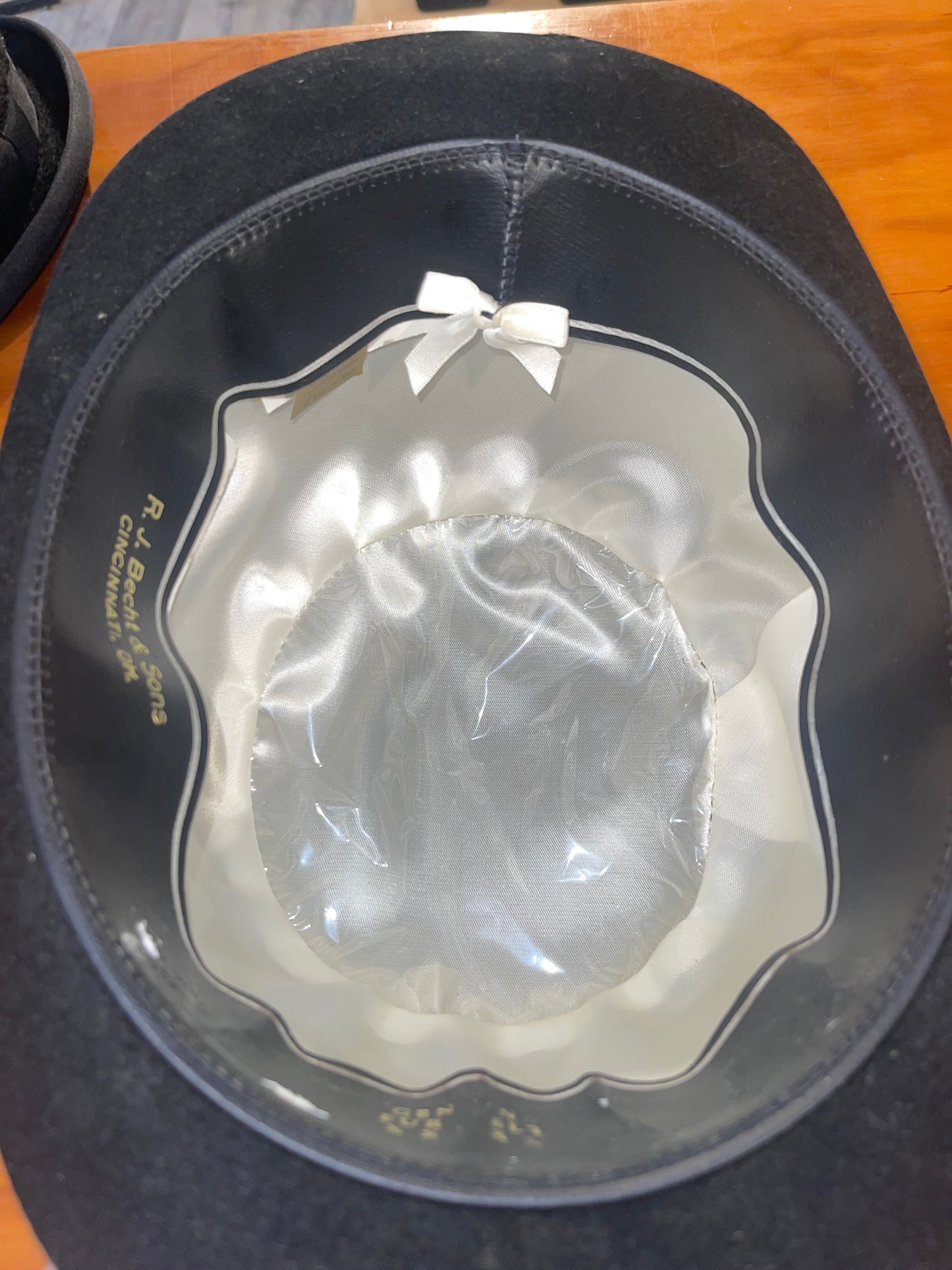 Rj Becht Black Derby 7 1/2