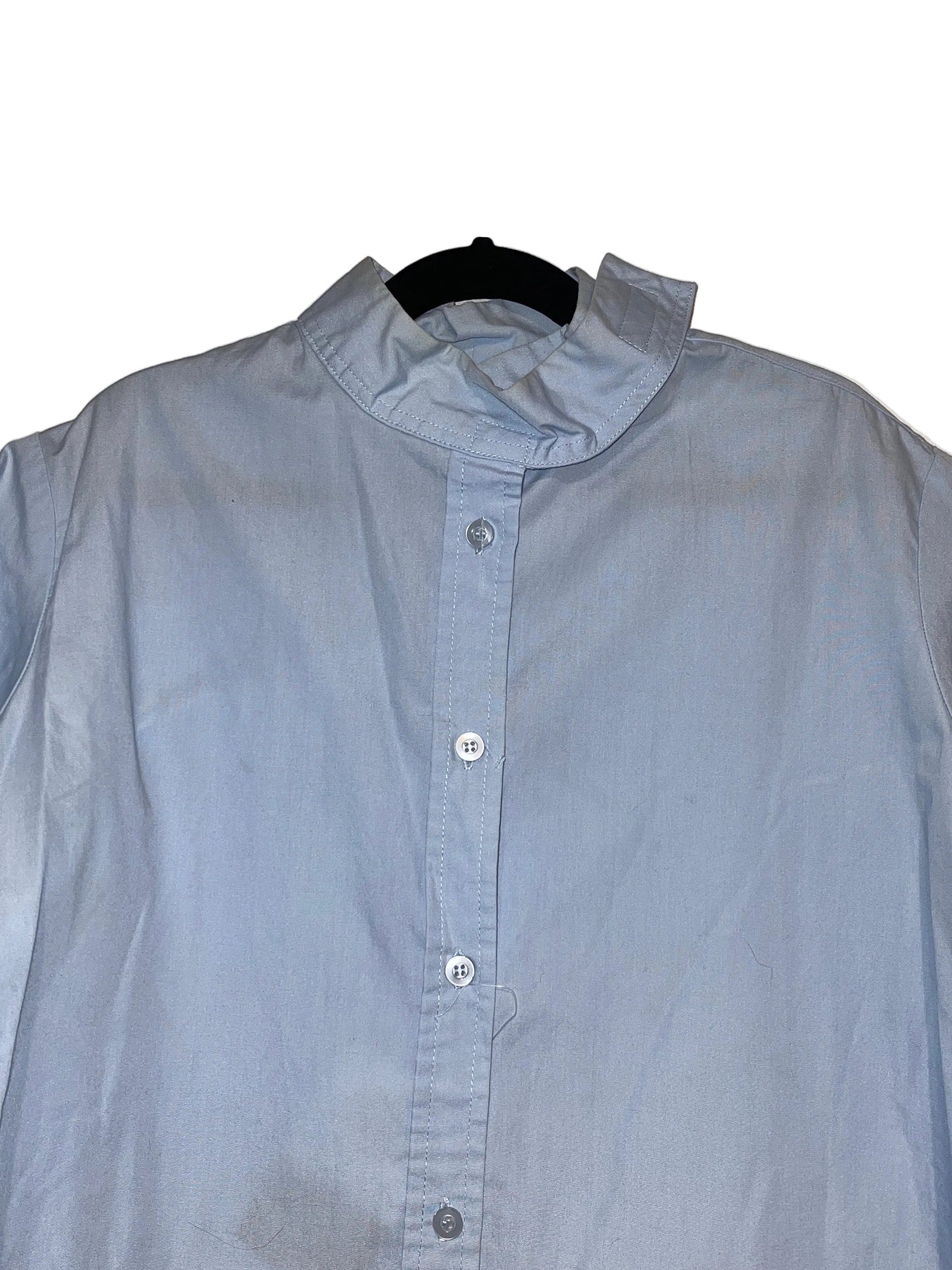 Devon Aire Blue Short Sleeve Hunt Shirt