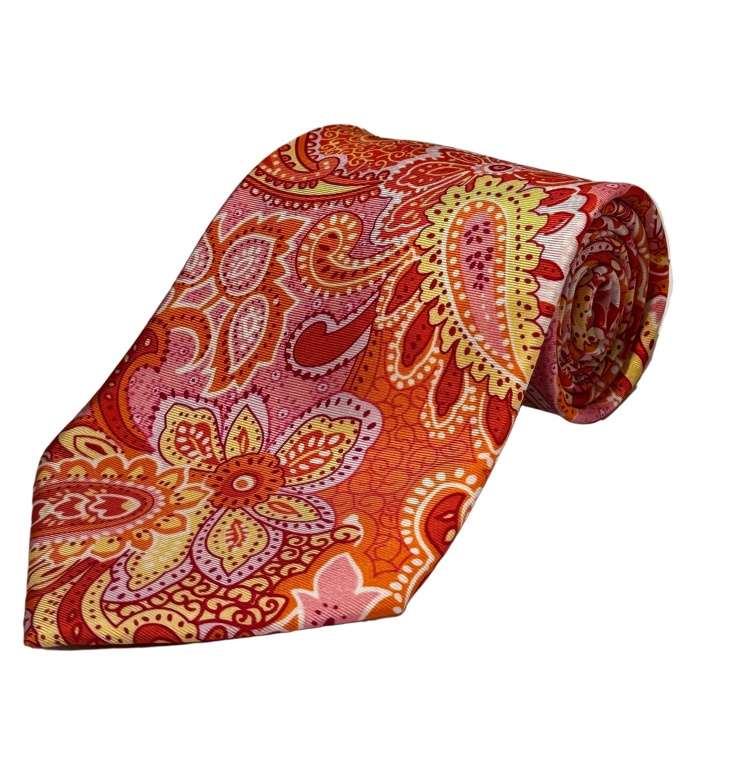 Vera Bradley, Pink/Orange Floral Tie