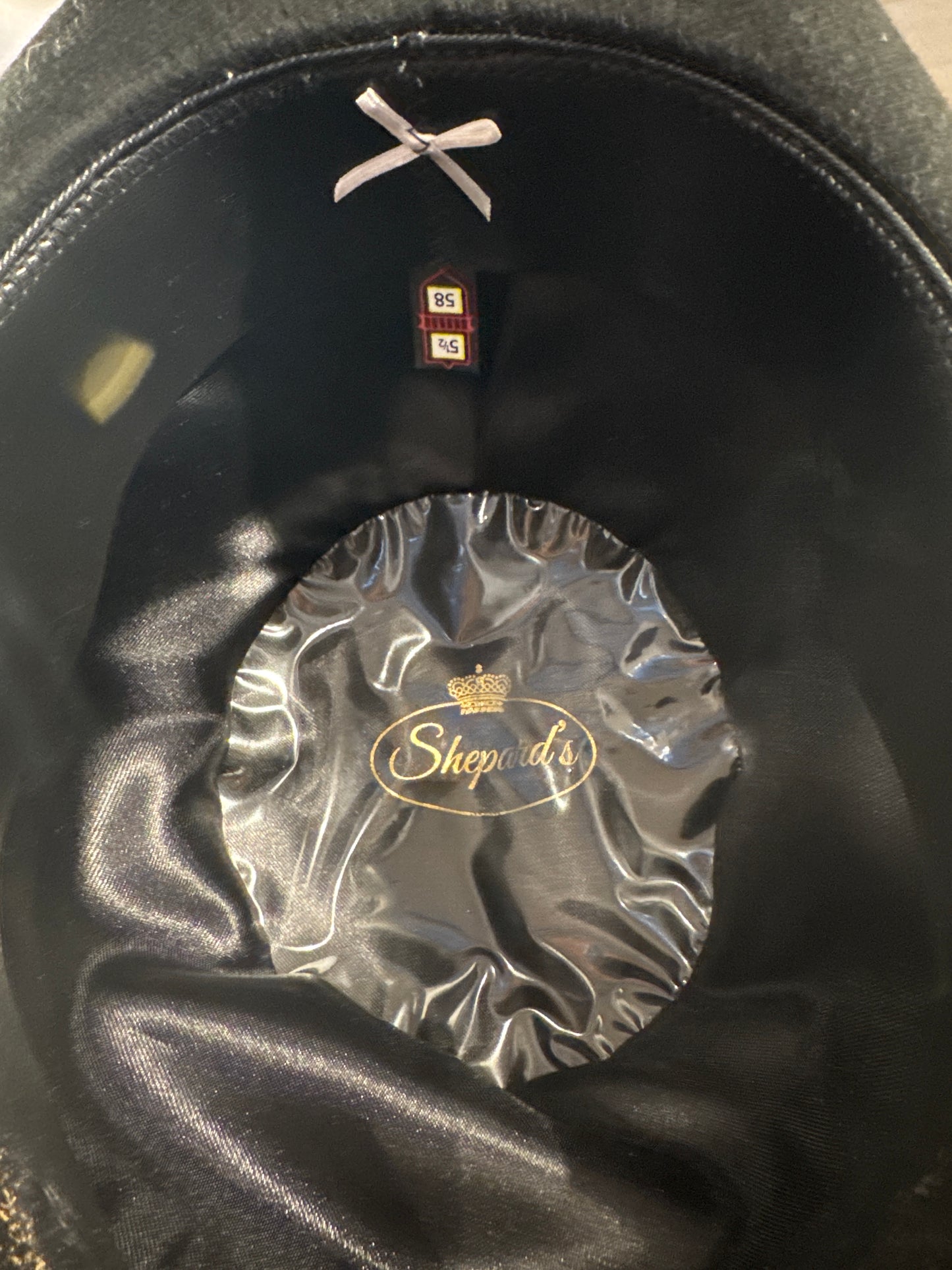 Shepard's, 7 1/4, Black Derby