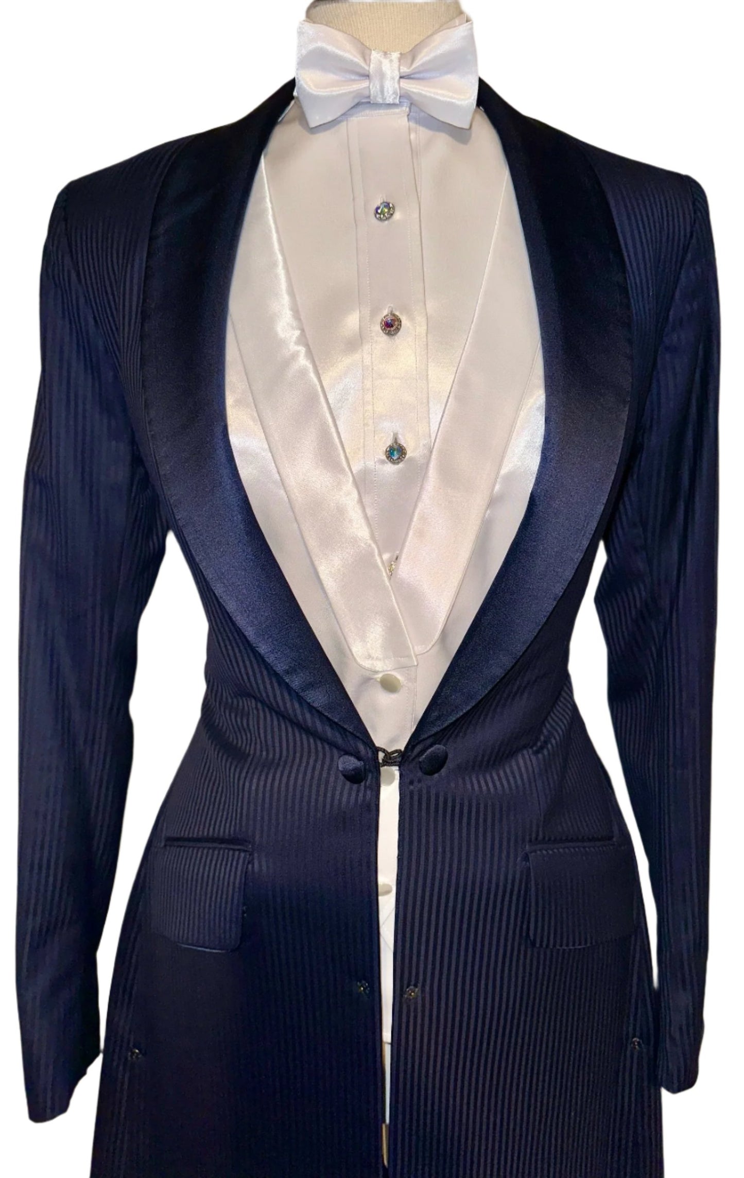 Marsha de Arriaga, Ladies, Navy Formal Suit