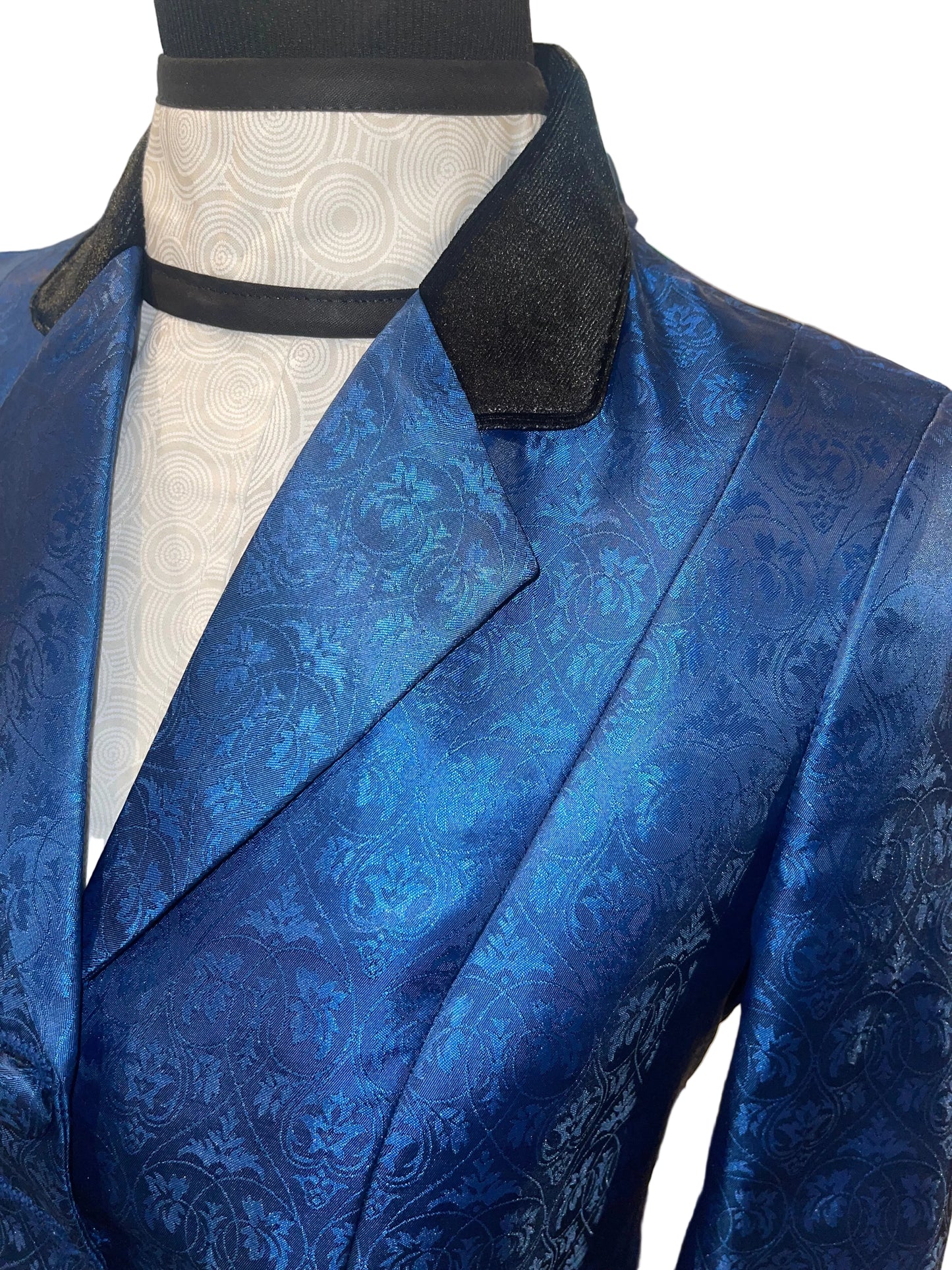 MTC, Blue Brocade Hunt Coat