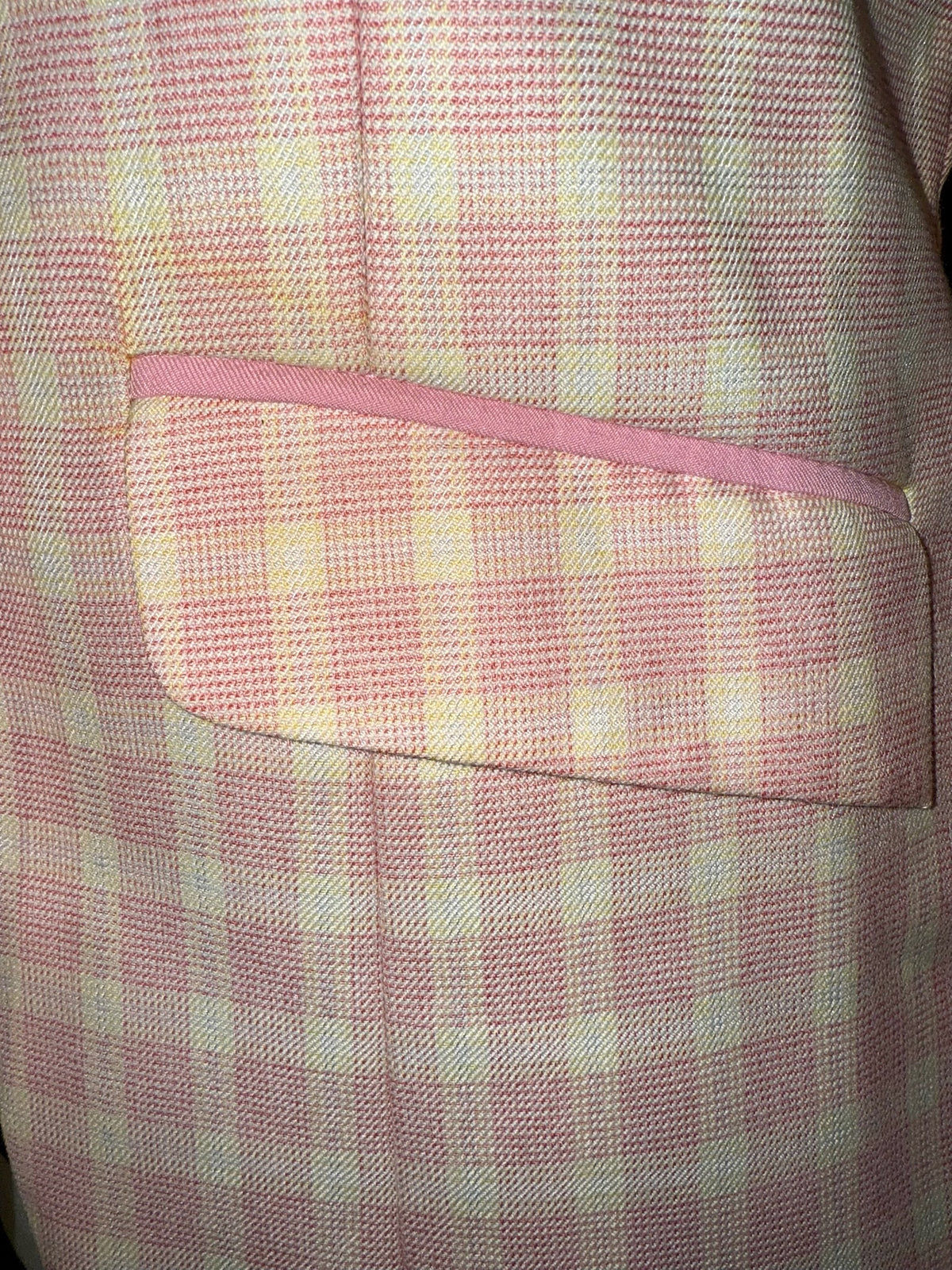 New MTC, Pink Plaid Hunt Coat