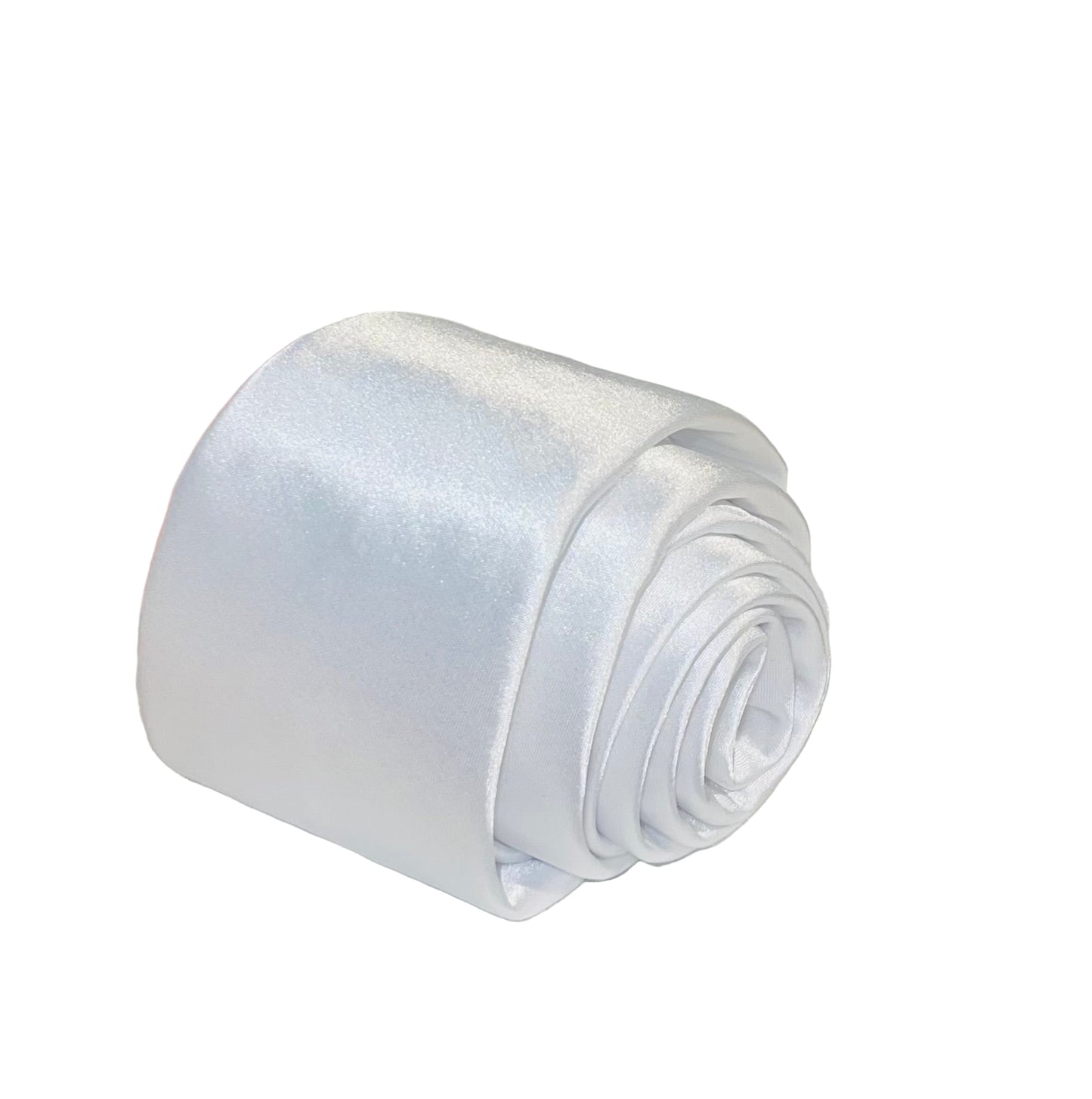 New, Marsha de Arriaga White Silk Tie