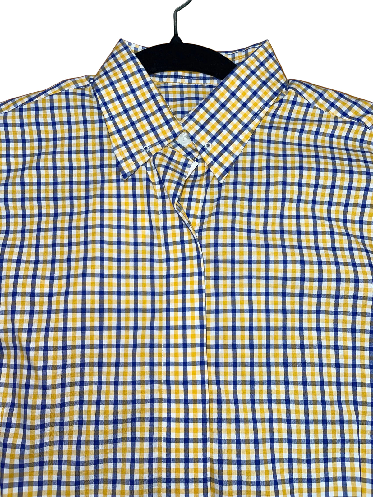 Ellie May, Blue and Yellow Check Shirt