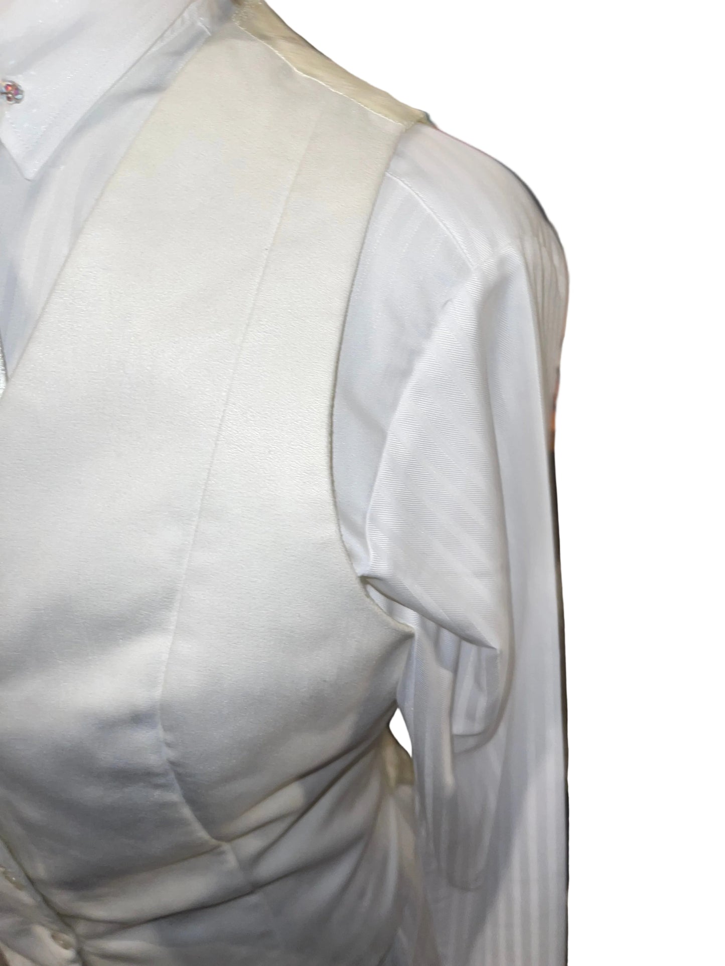 Custom, Off-White Vest