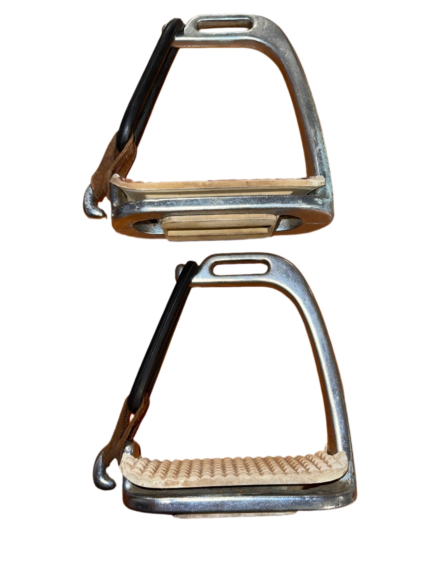 Used, Peacock Stirrup Irons