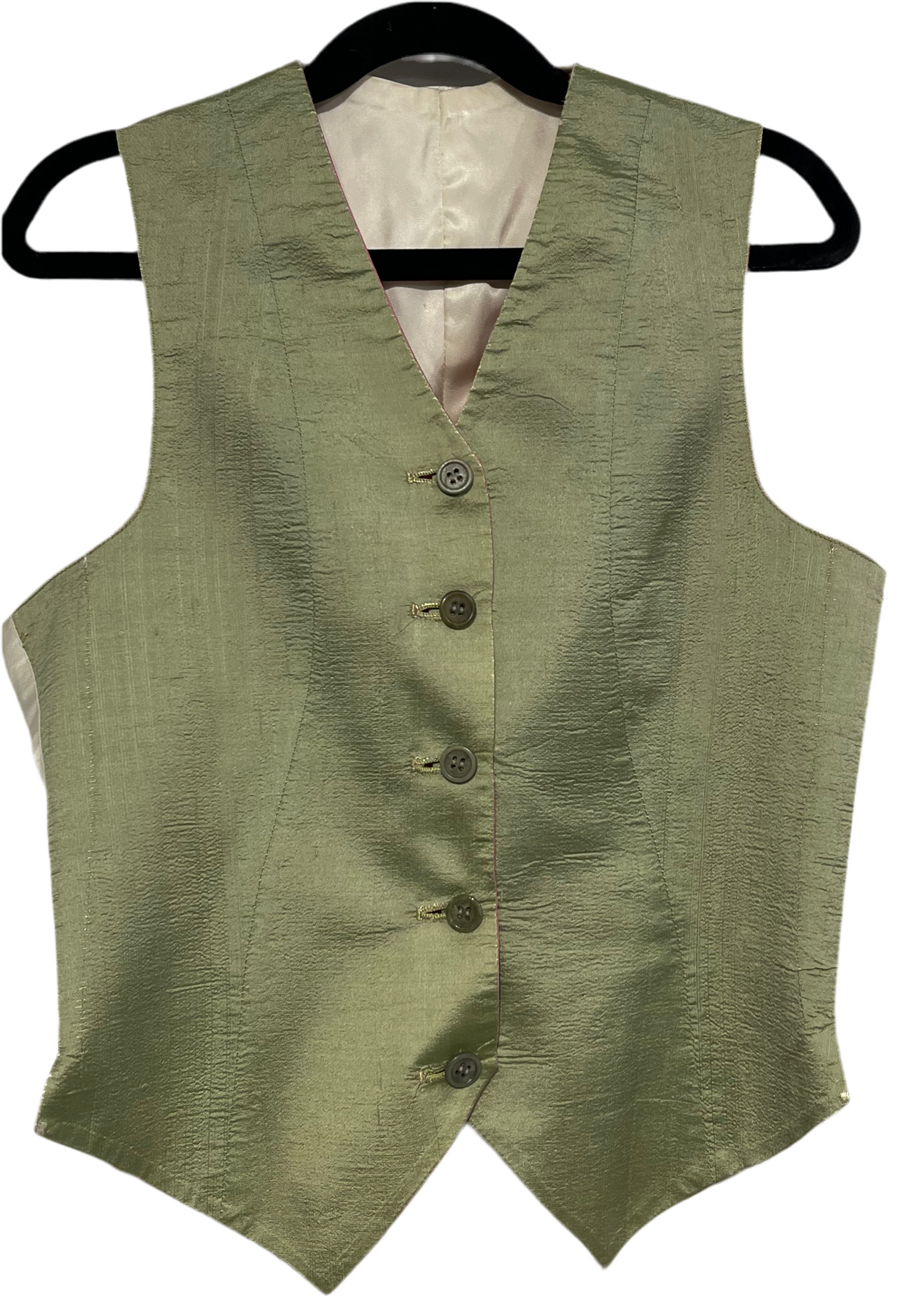 Reversable Pink and Green Vest