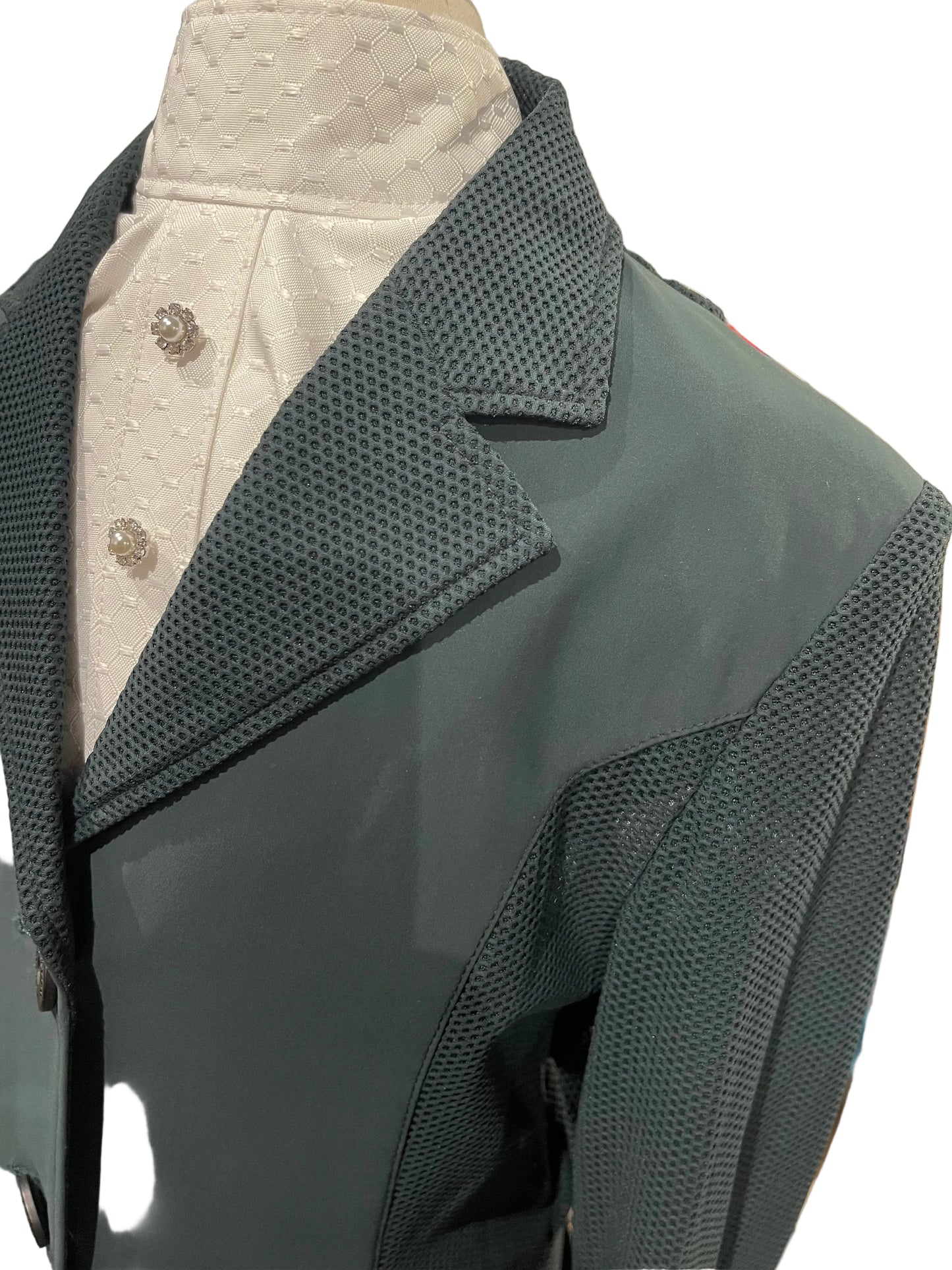 Rj Classics, Green Mesh Girls 16S Hunt Coat