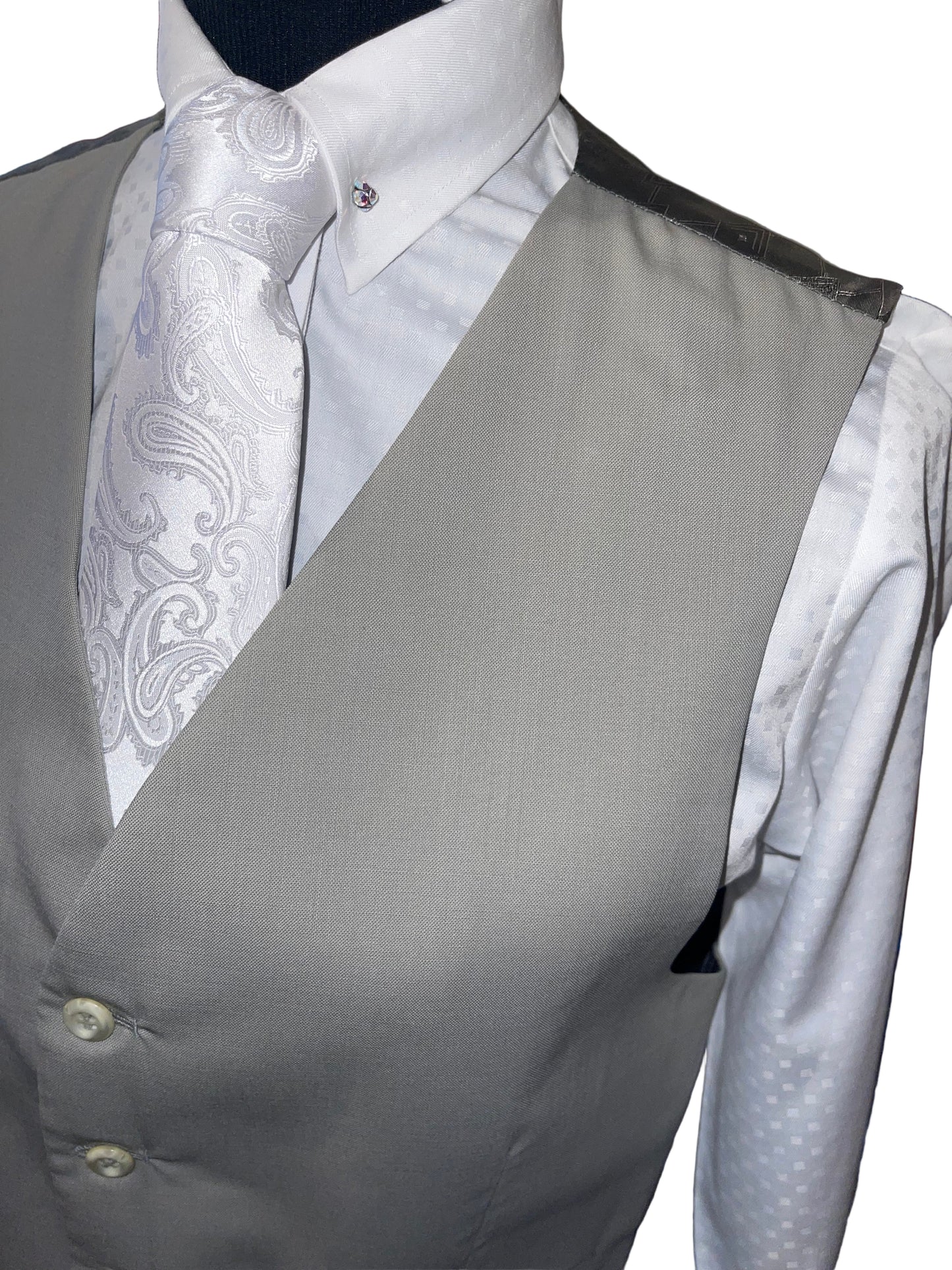 Men's Grey Show Vest