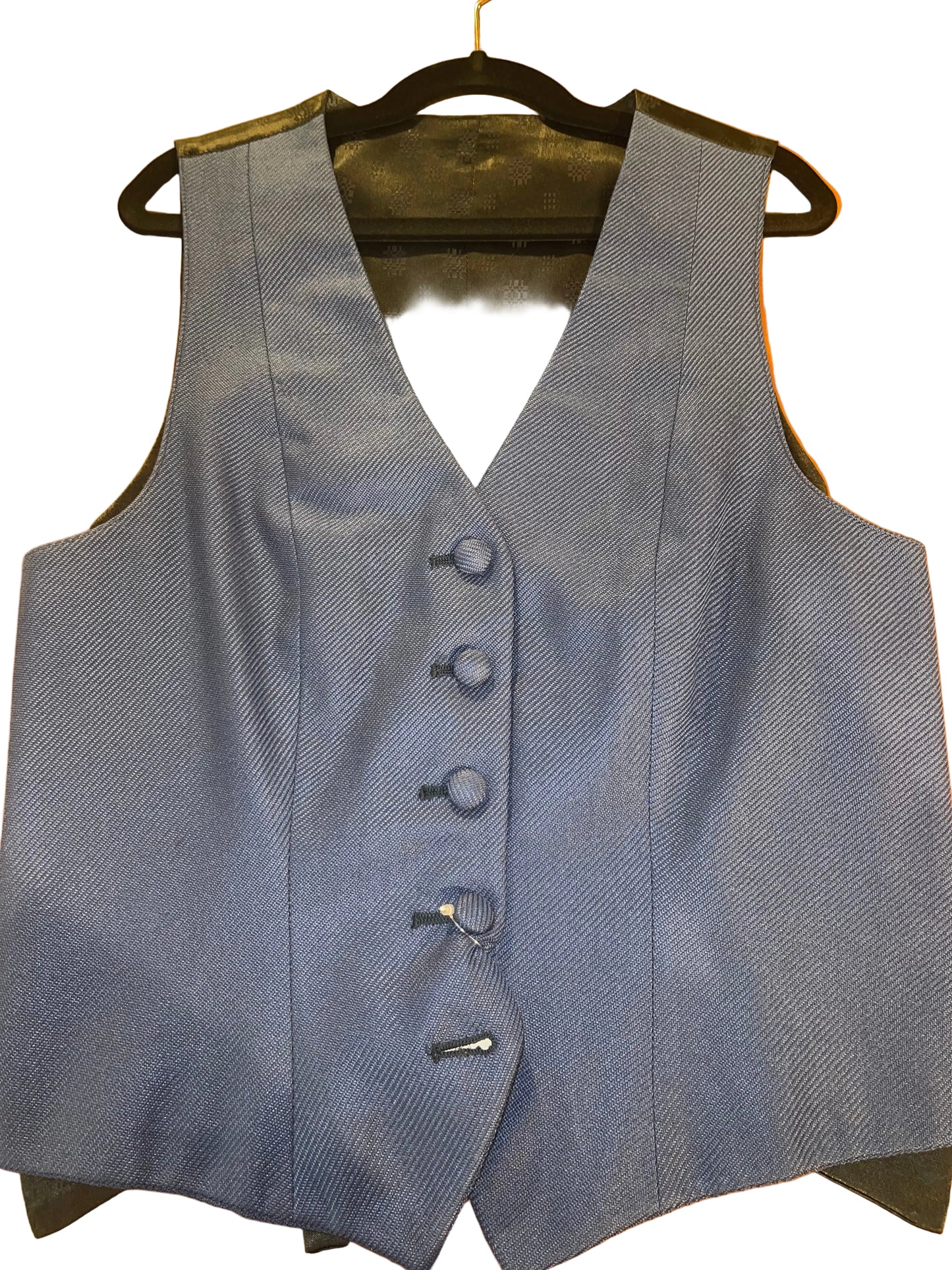 Custom, Blue Ladies Vest