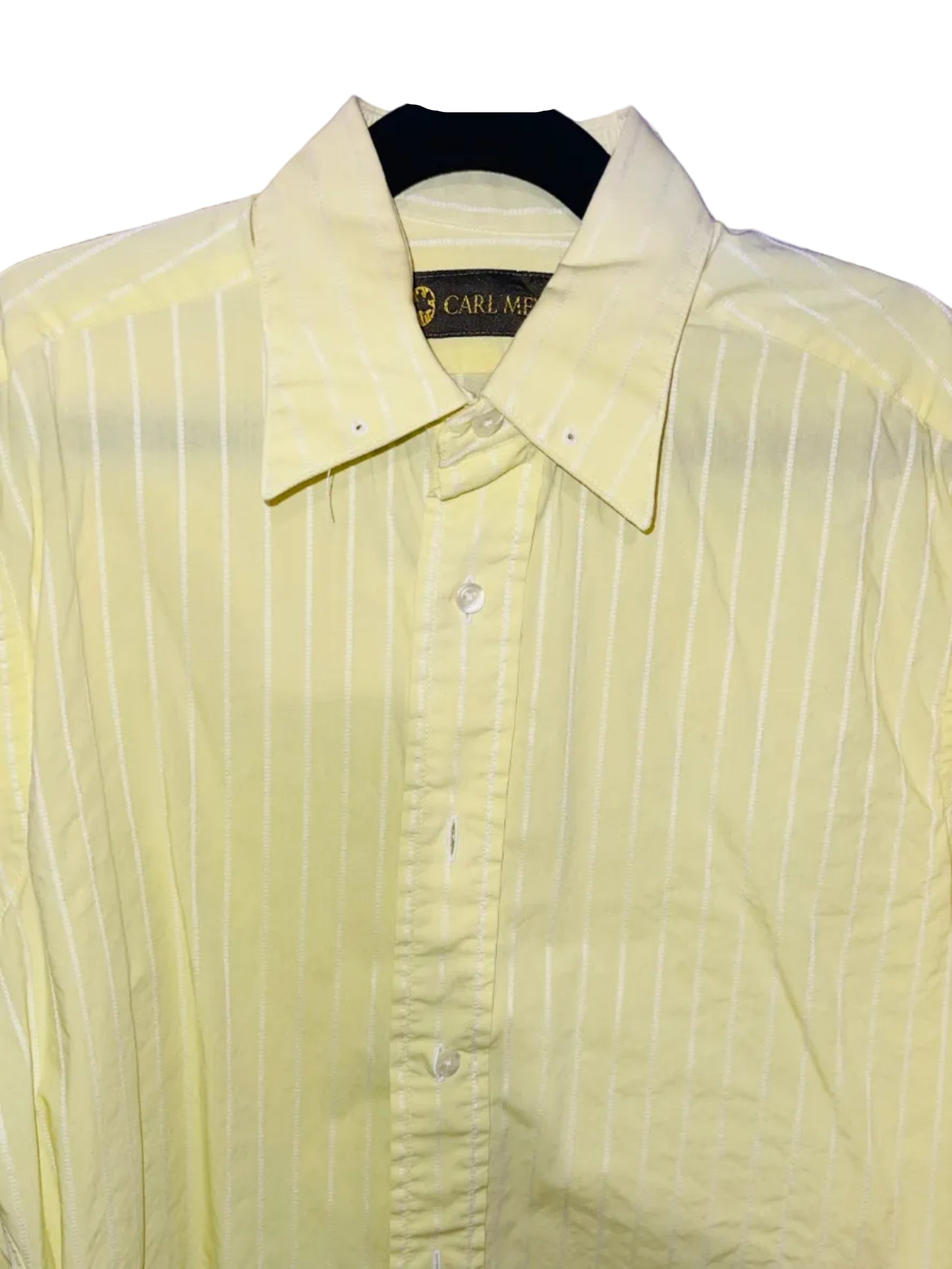 Carl Meyers, Lime Green Stripe Shirt