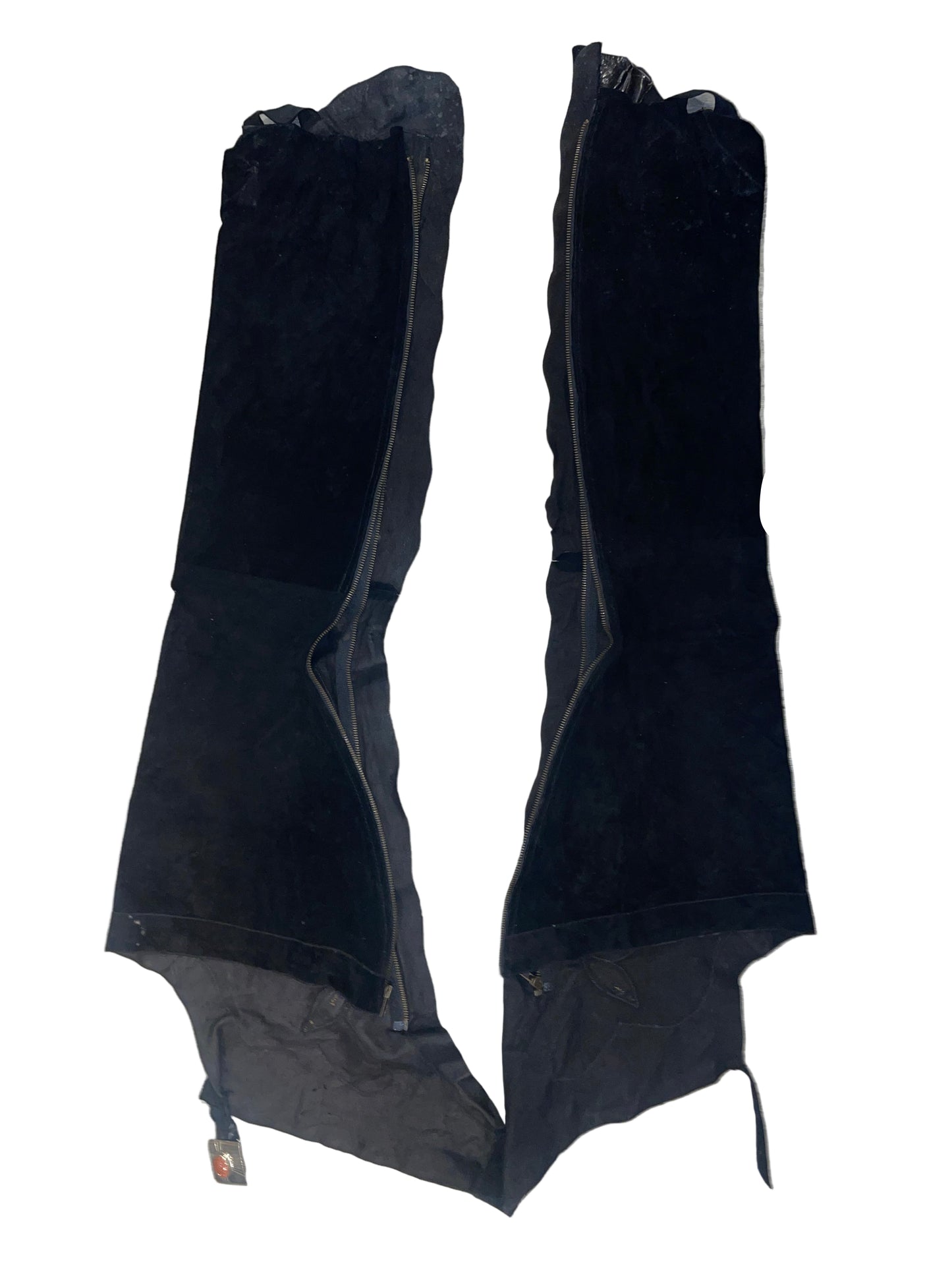 Marsha De Arriaga, Black Chaps With Embroidery