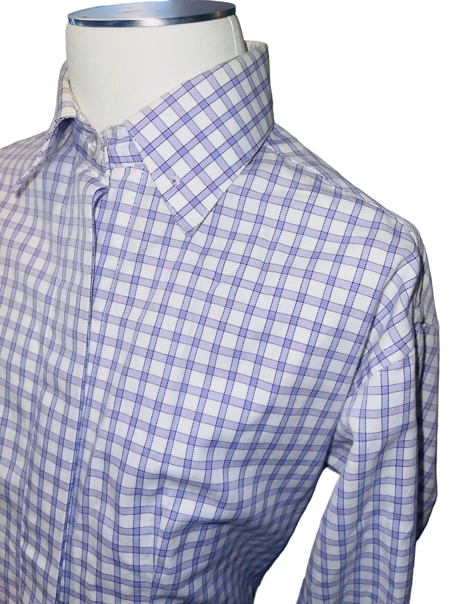 Marsha De Arriaga, Girls Purple Check Shirt