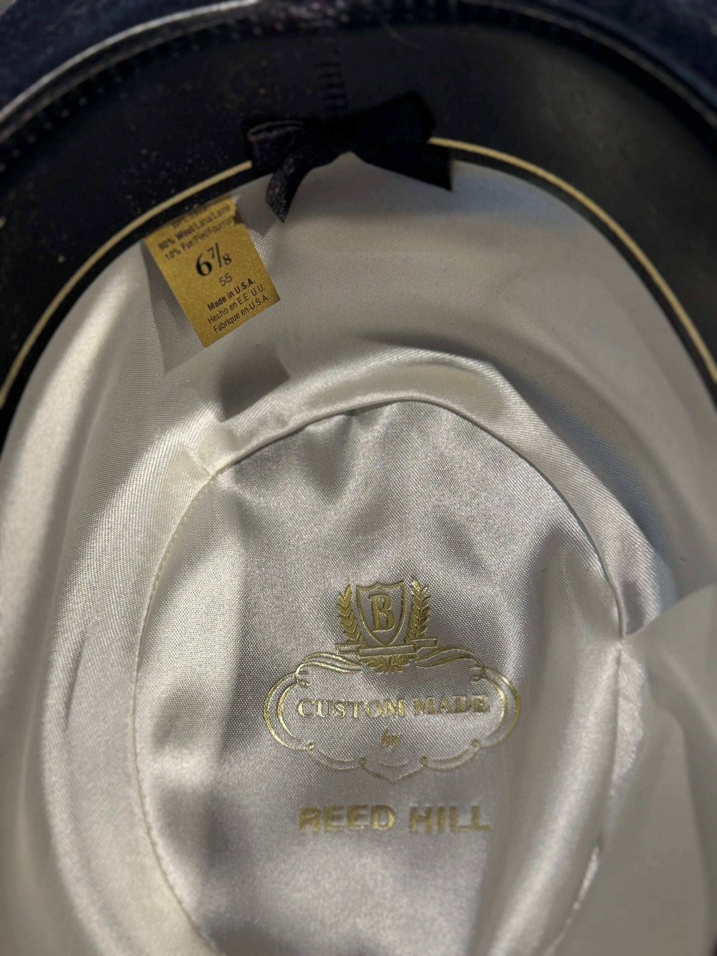 Reed Hill, Navy, 6 7/8 Derby