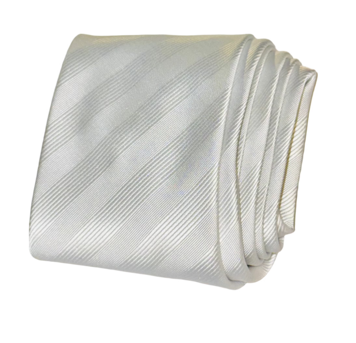 White Stripe Tie