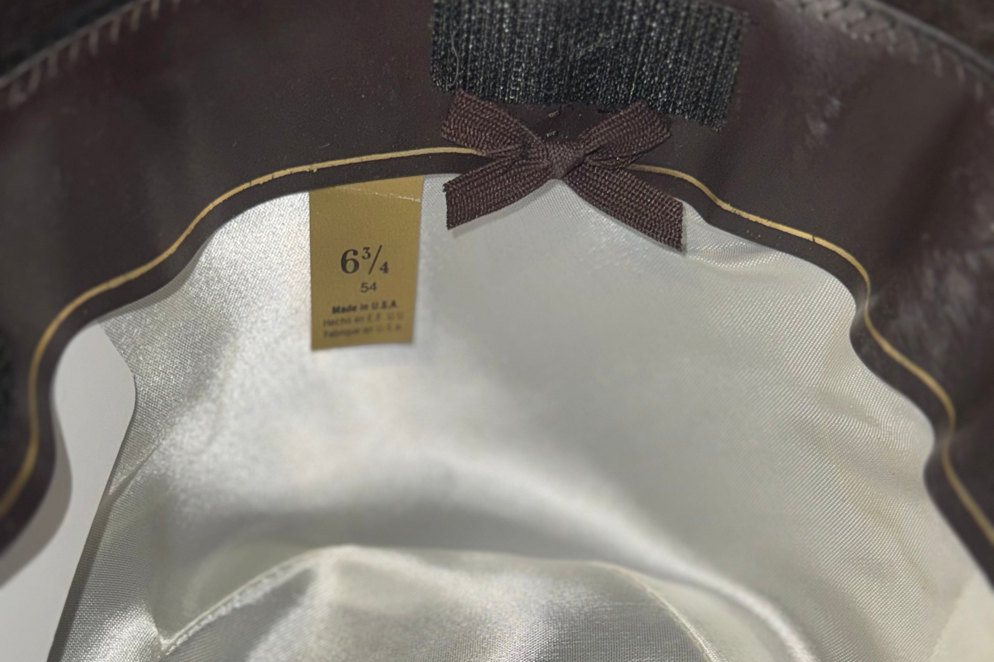 Dark Brown, 6 3/4 Derby