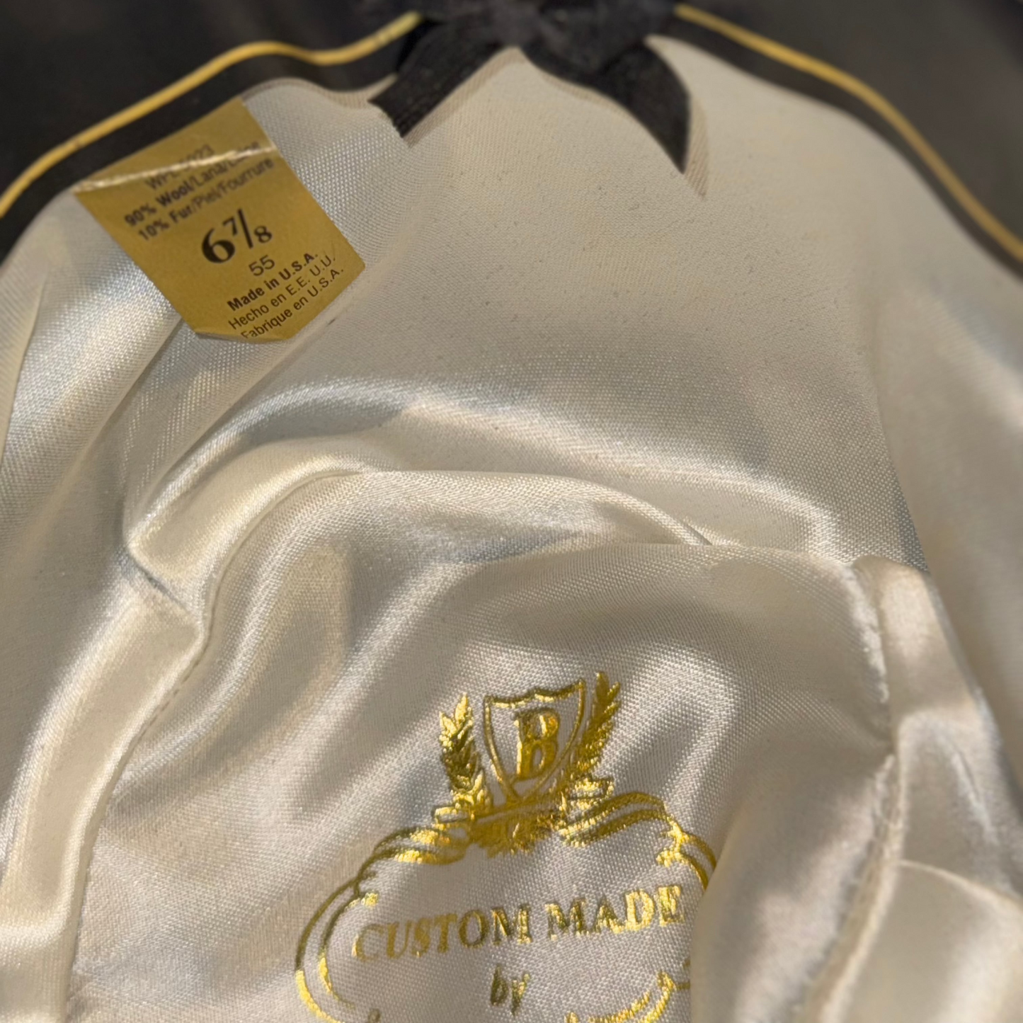 Reed Hill, Navy, 6 7/8 Derby