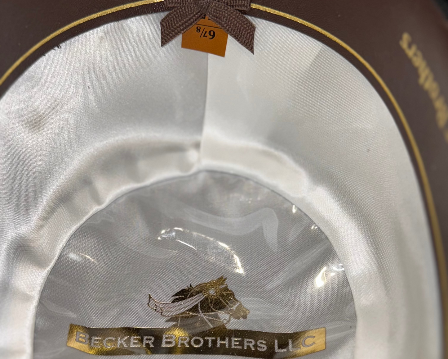 Becker Brothers, Custom Tan, 6 7/8 Derby