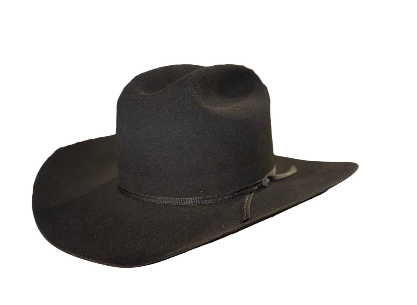 Hobby Horse, Black 6X 7 1/4 Western Hat