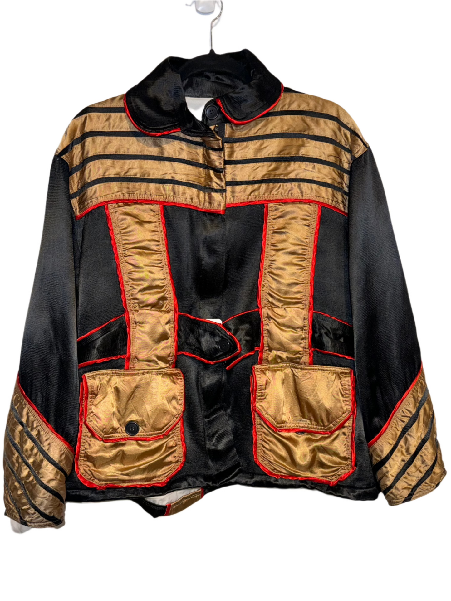 Road Silks, Black/Red/Gold