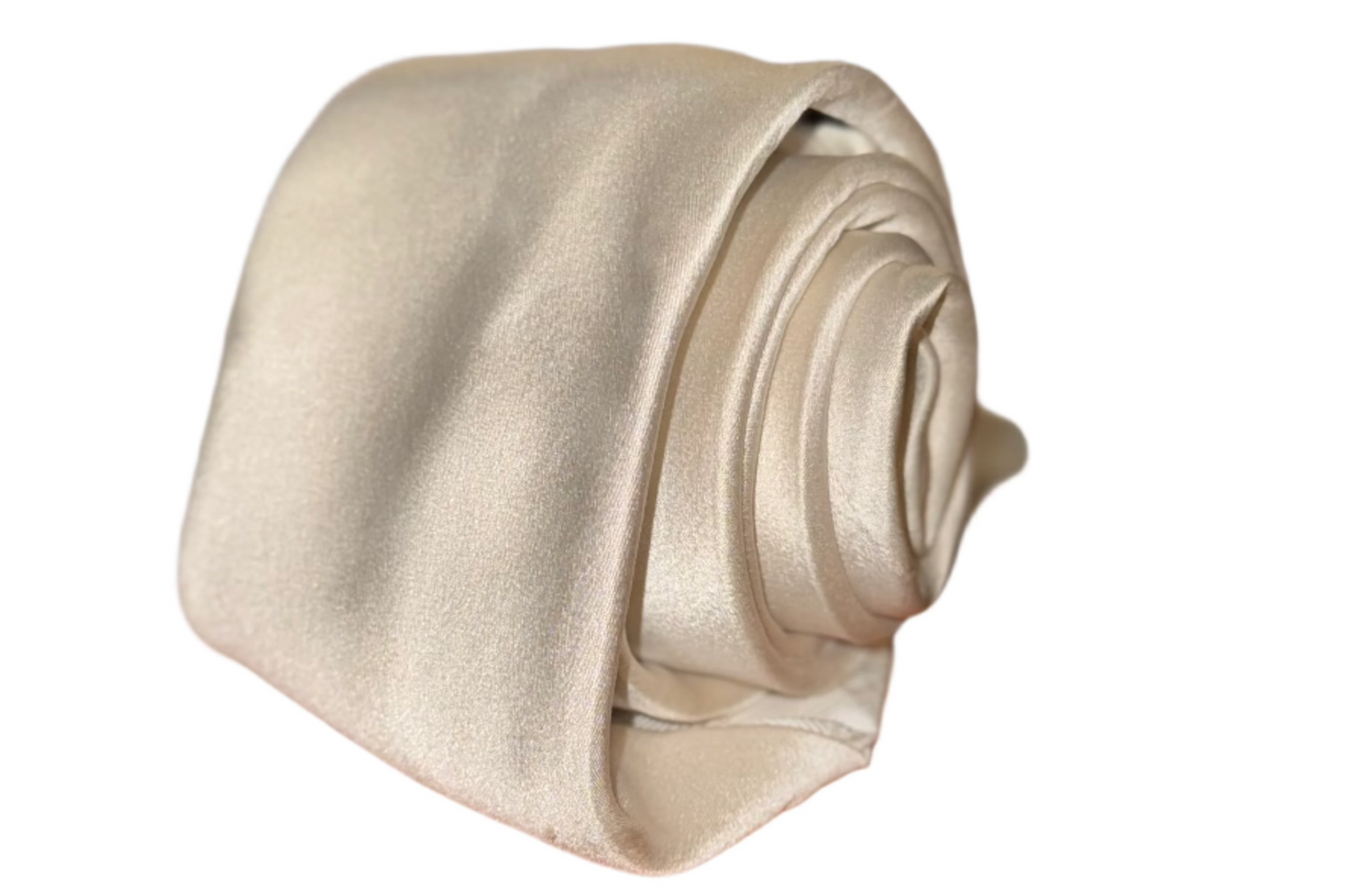 DeRegnaucourt, Cream Satin Tie