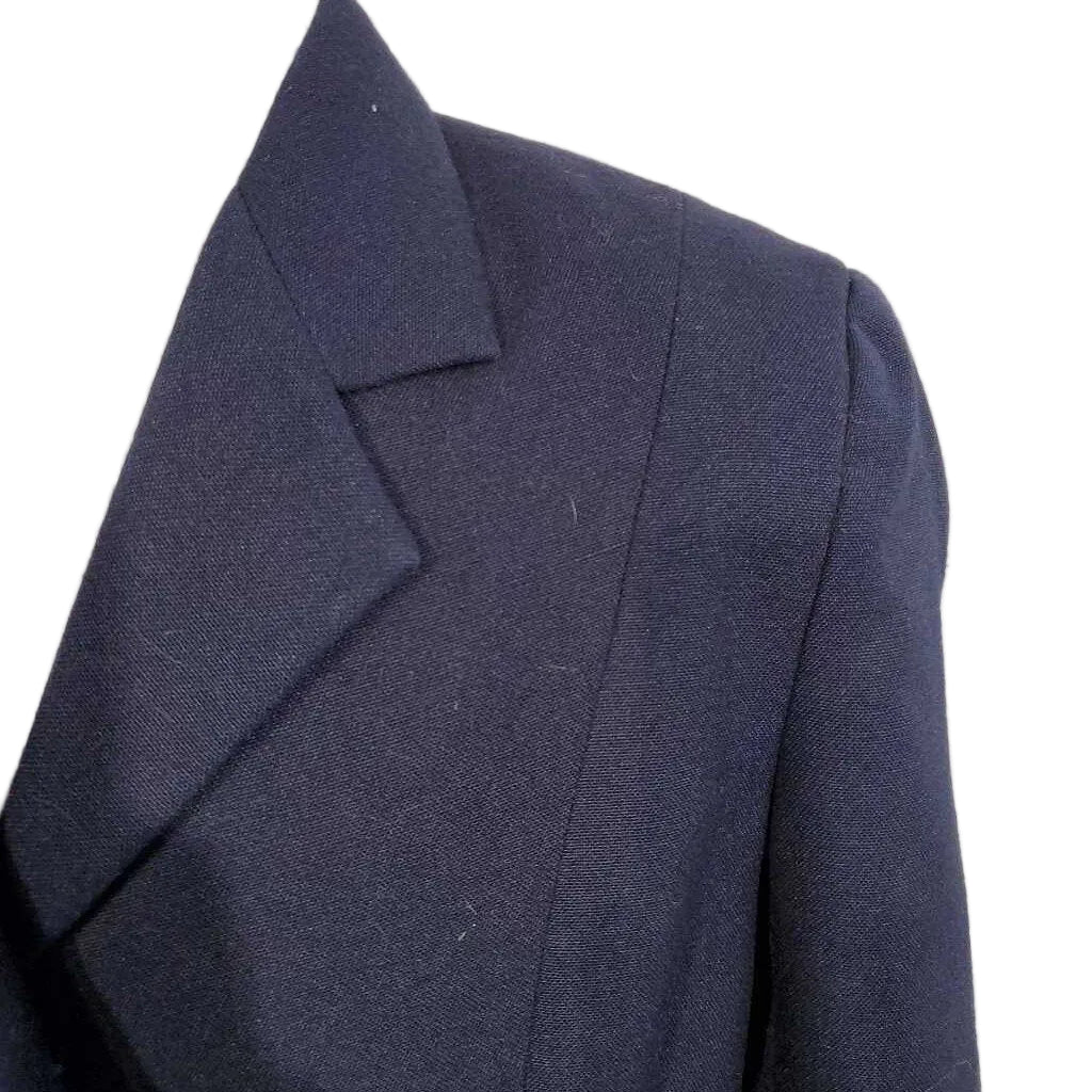 Navy Poly Hunt Coat Kids 14