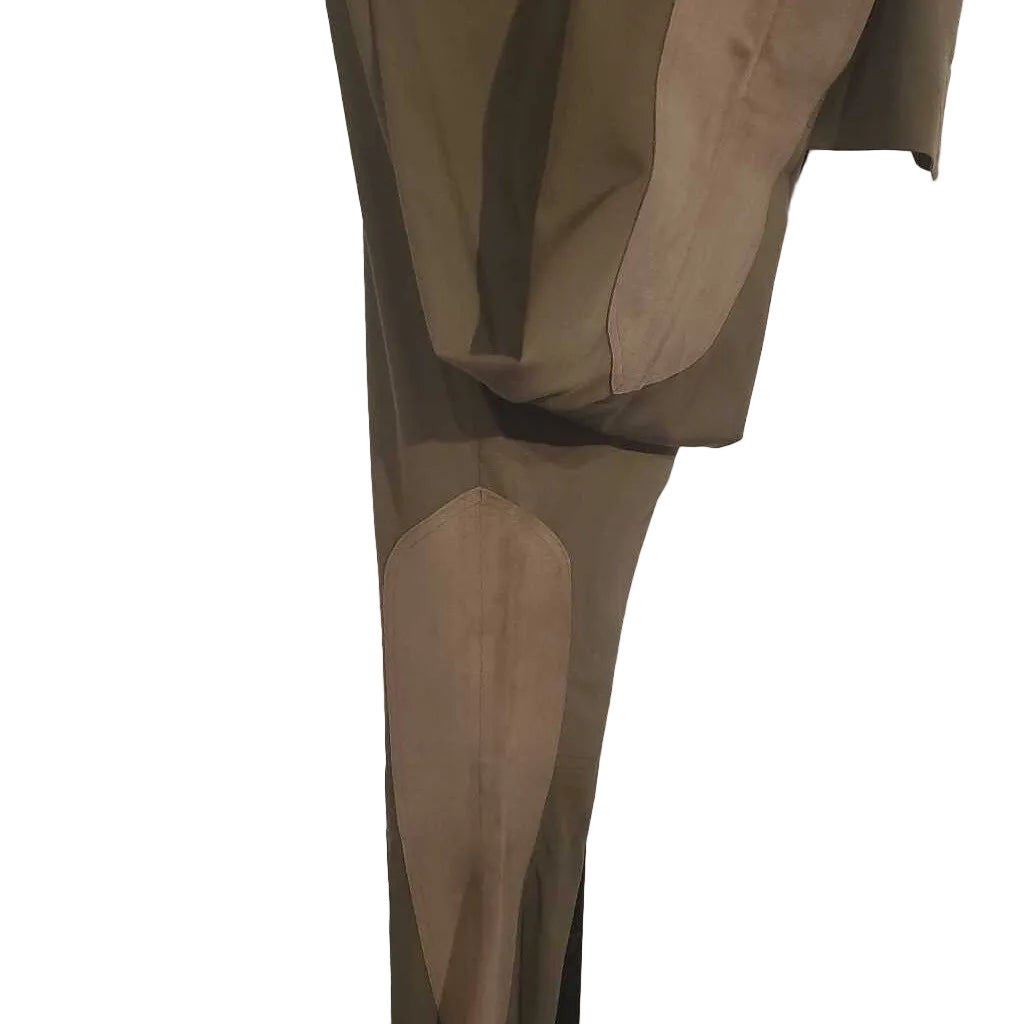 Tan Pleasure Jods with Suede(27W, 32 1/2INS)