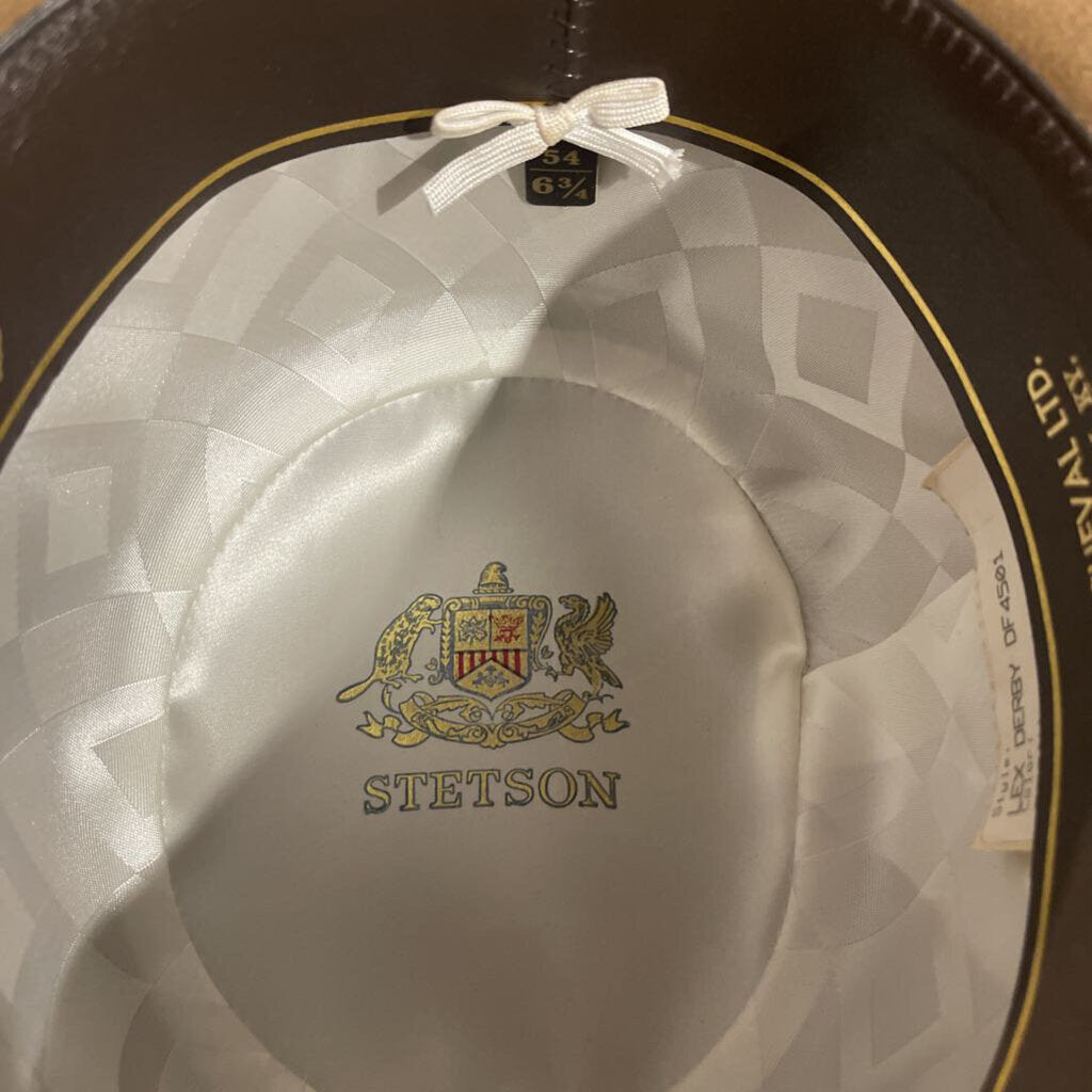 Stetson, Camel, 6 3/4 Derby