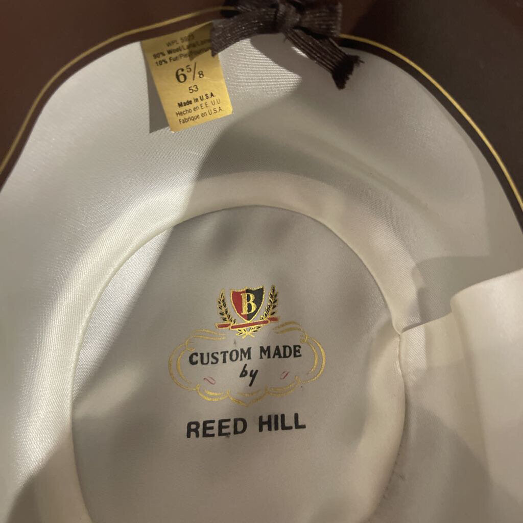 Reed Hill, Chocolate, 6 5/8 Derby