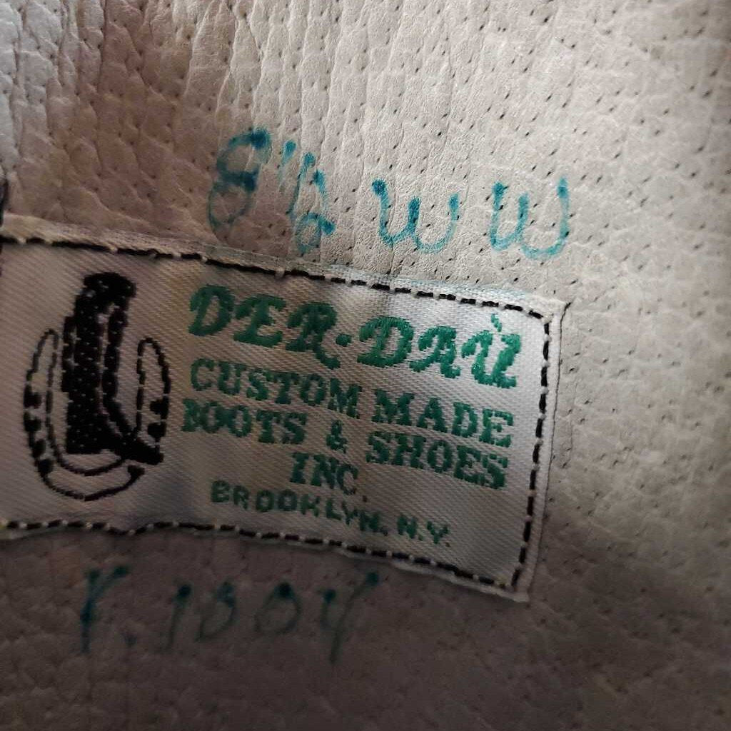 Black Lace up Tall Boots 8 1/2