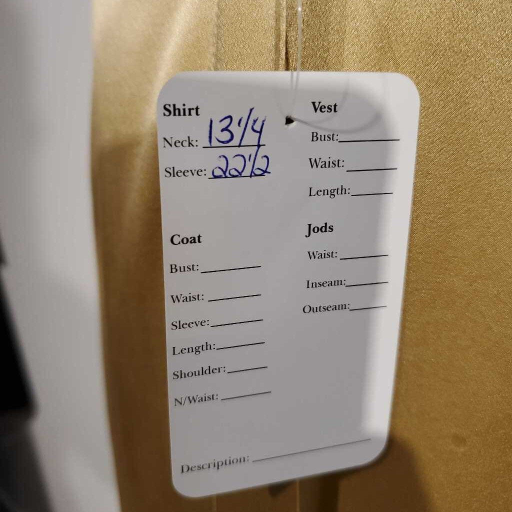 MDA Gold Satin Formal Shirt